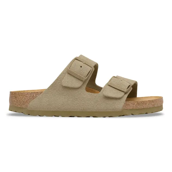 Sandali in pelle scamosciata Birkenstock Arizona
