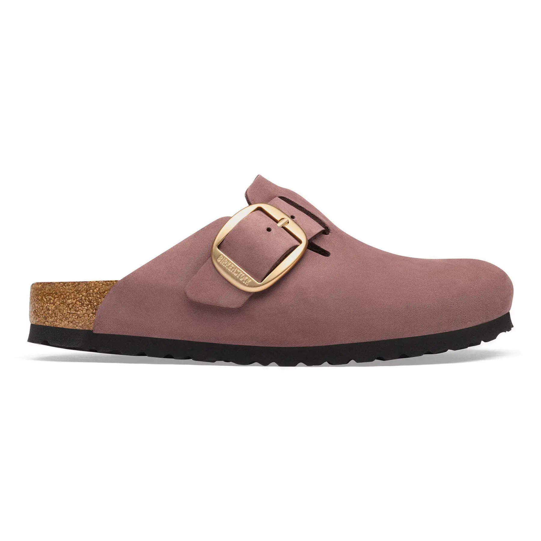 Sabot da donna in pelle  Boston Big Buckle Nubuck