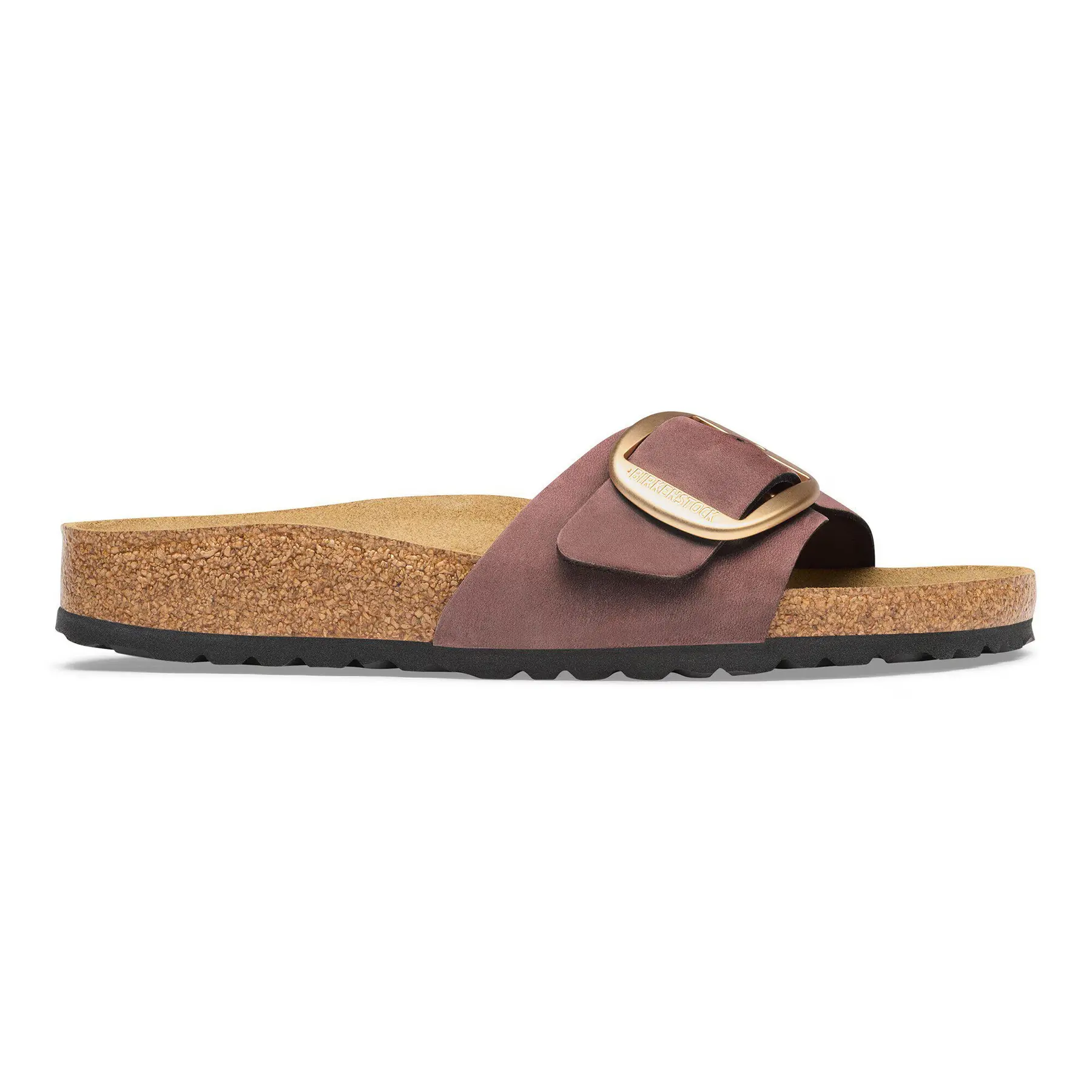 Sandali in pelle da donna  Madrid Big Buckle Nubuck