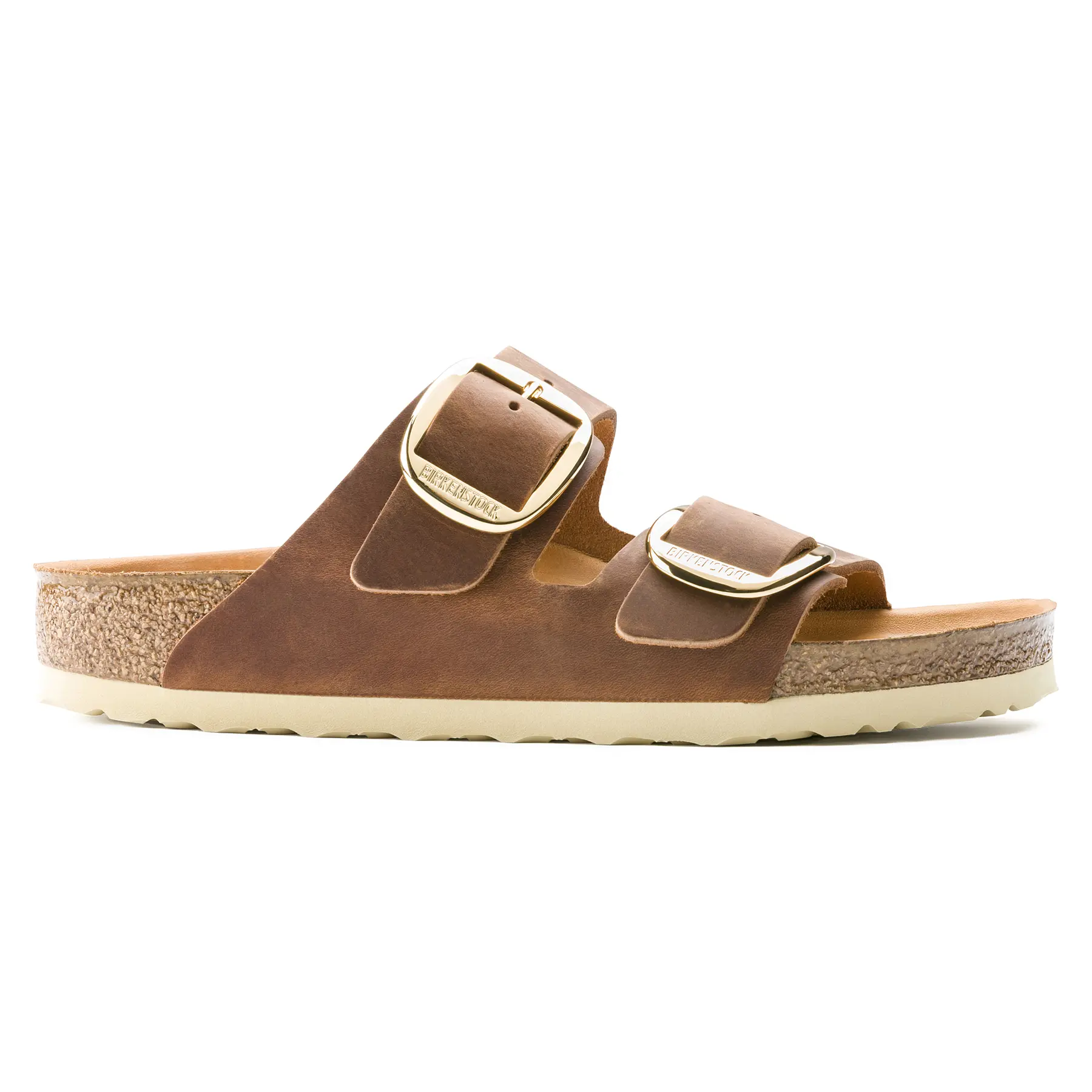 Sandali da donna Birkenstock Arizona Big Buckle Natural Leather Oiled