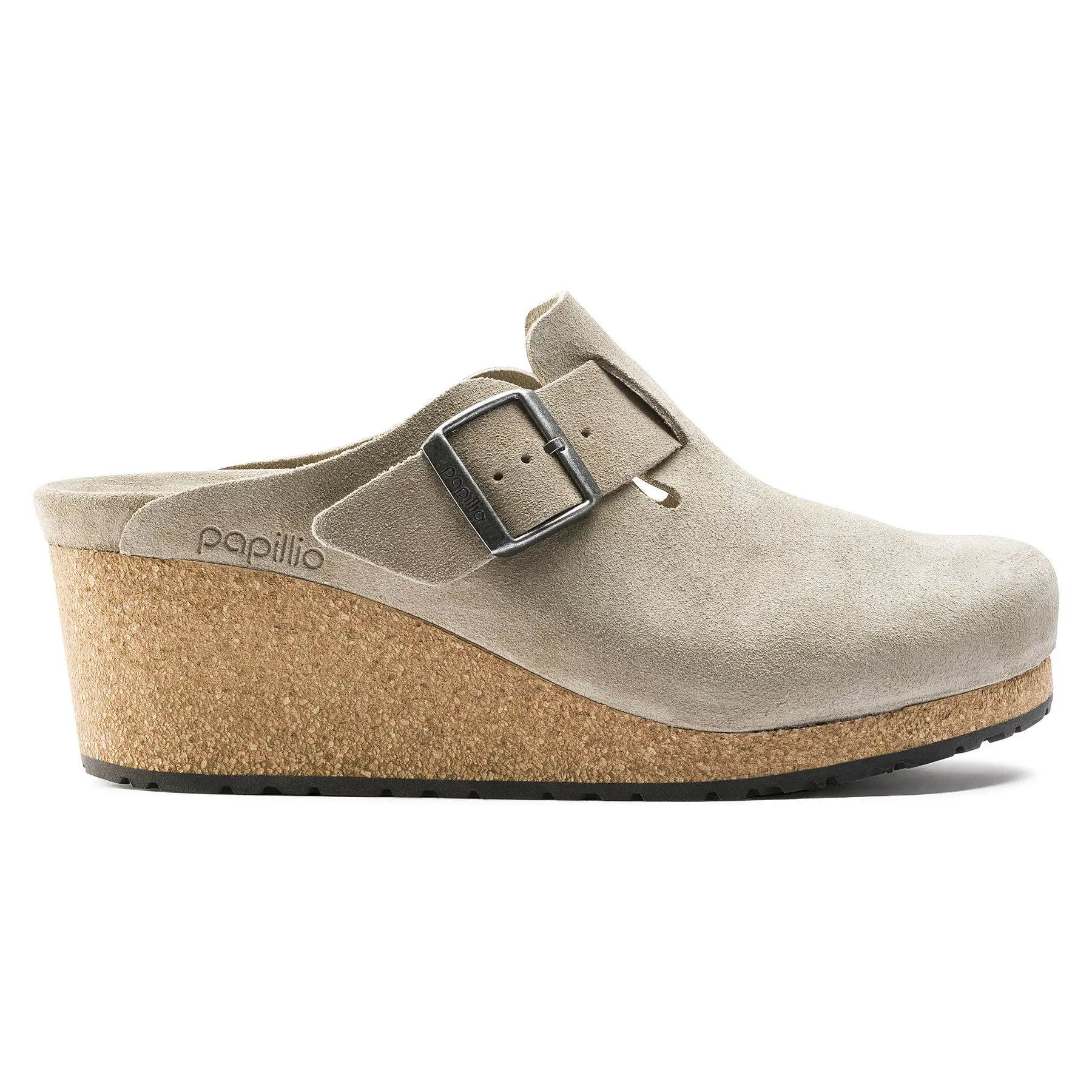 Clogs für Damen Papillio Fanny Suede Leather