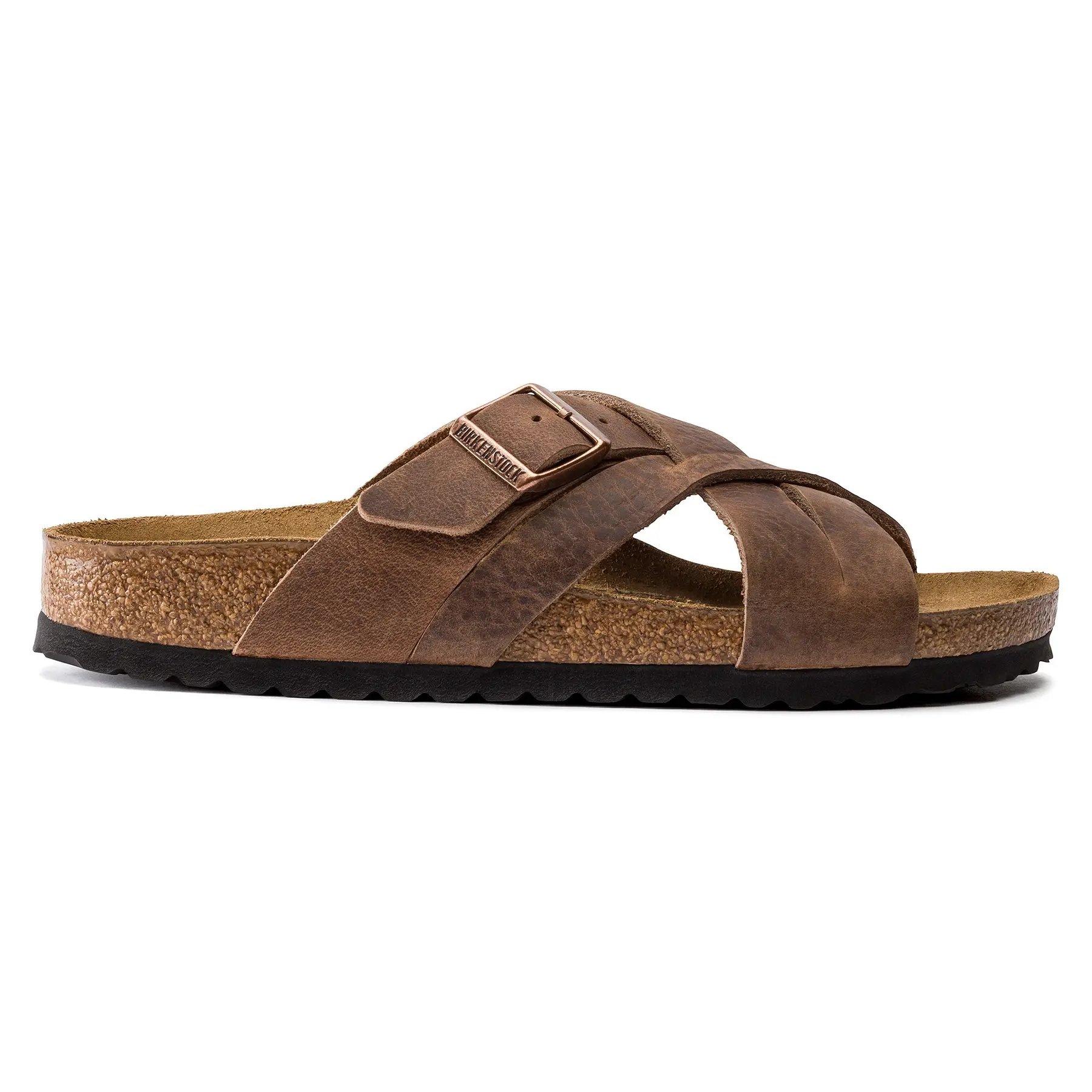 Sandalen aus Leder Birkenstock Lugano