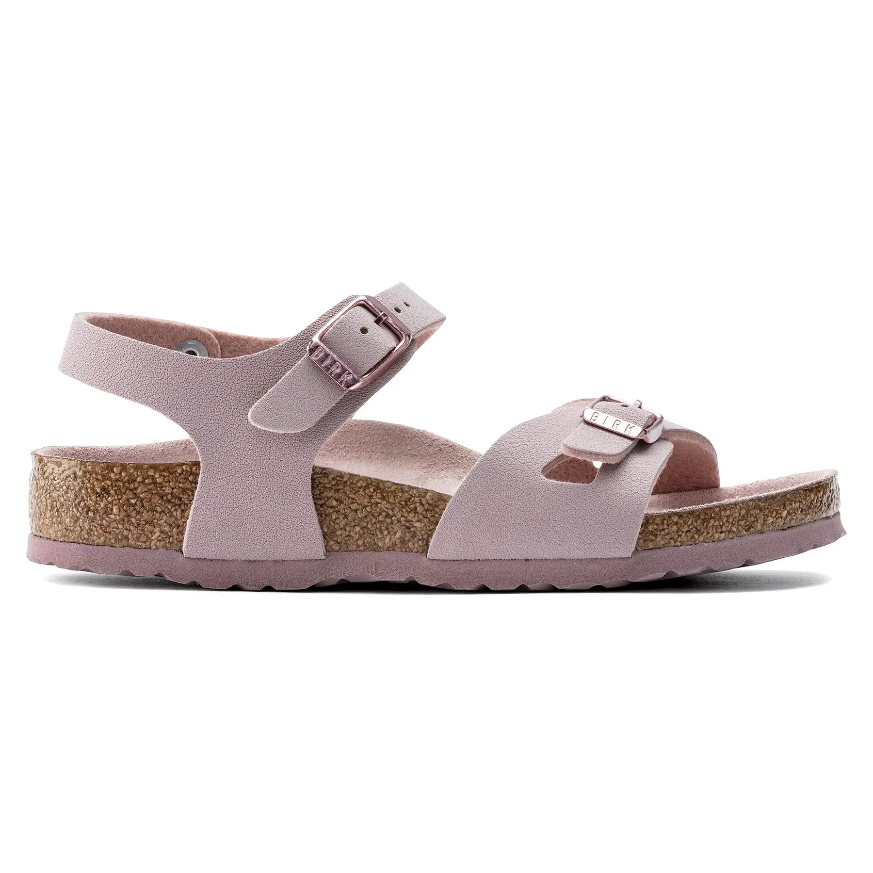 Sandali in pelle nubuck ragazza  Rio Birko-Flor