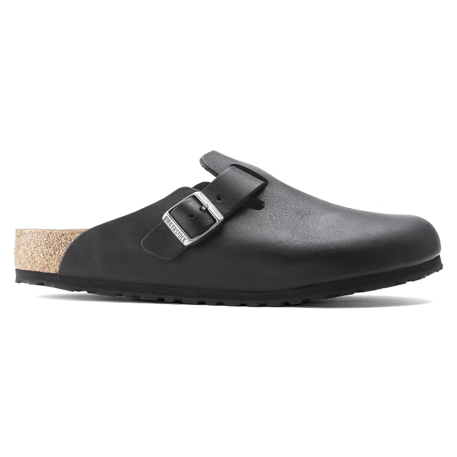 Sabot in pelle naturale Birkenstock Boston Grip