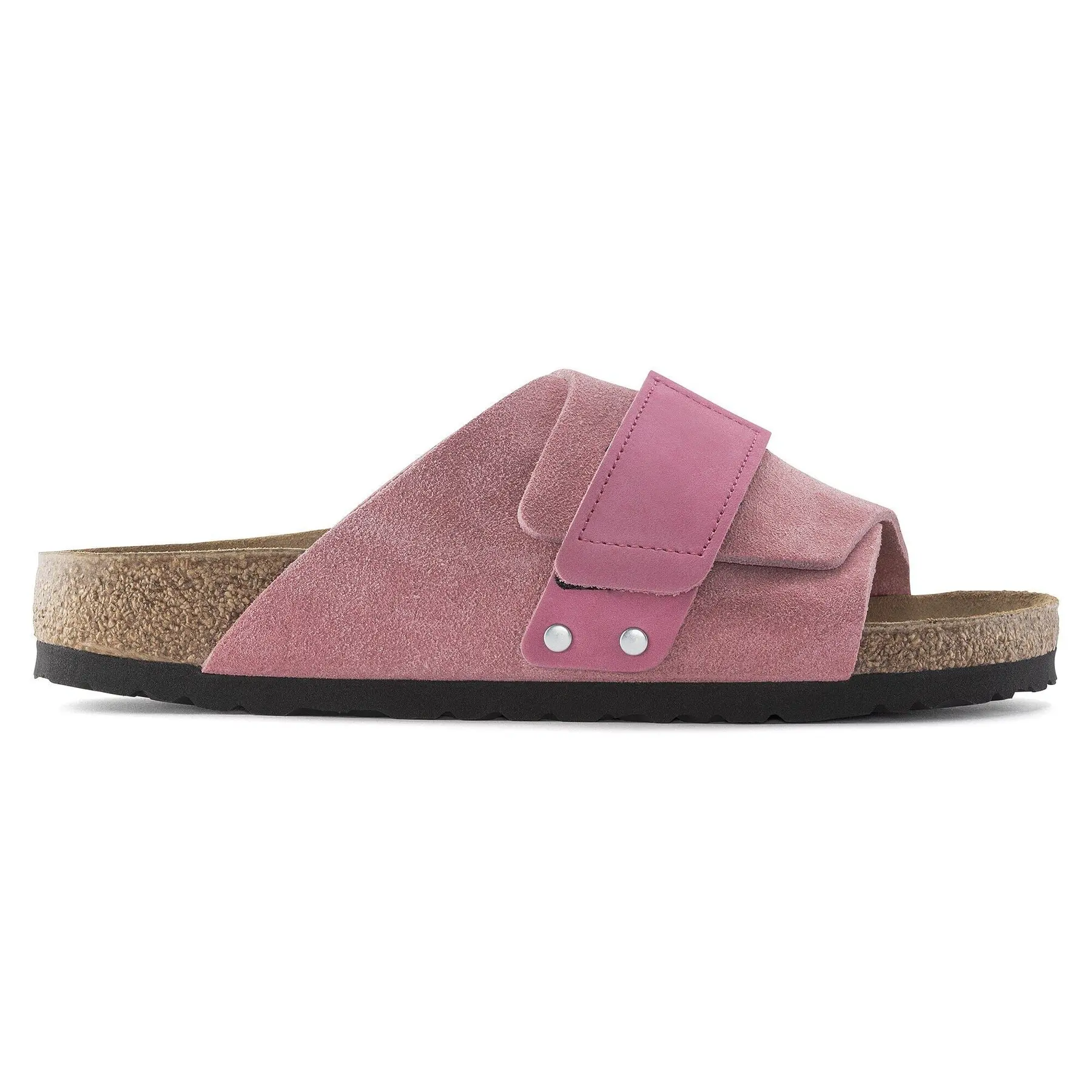 Pantoletten für Damen Birkenstock Kyoto Suede Leather