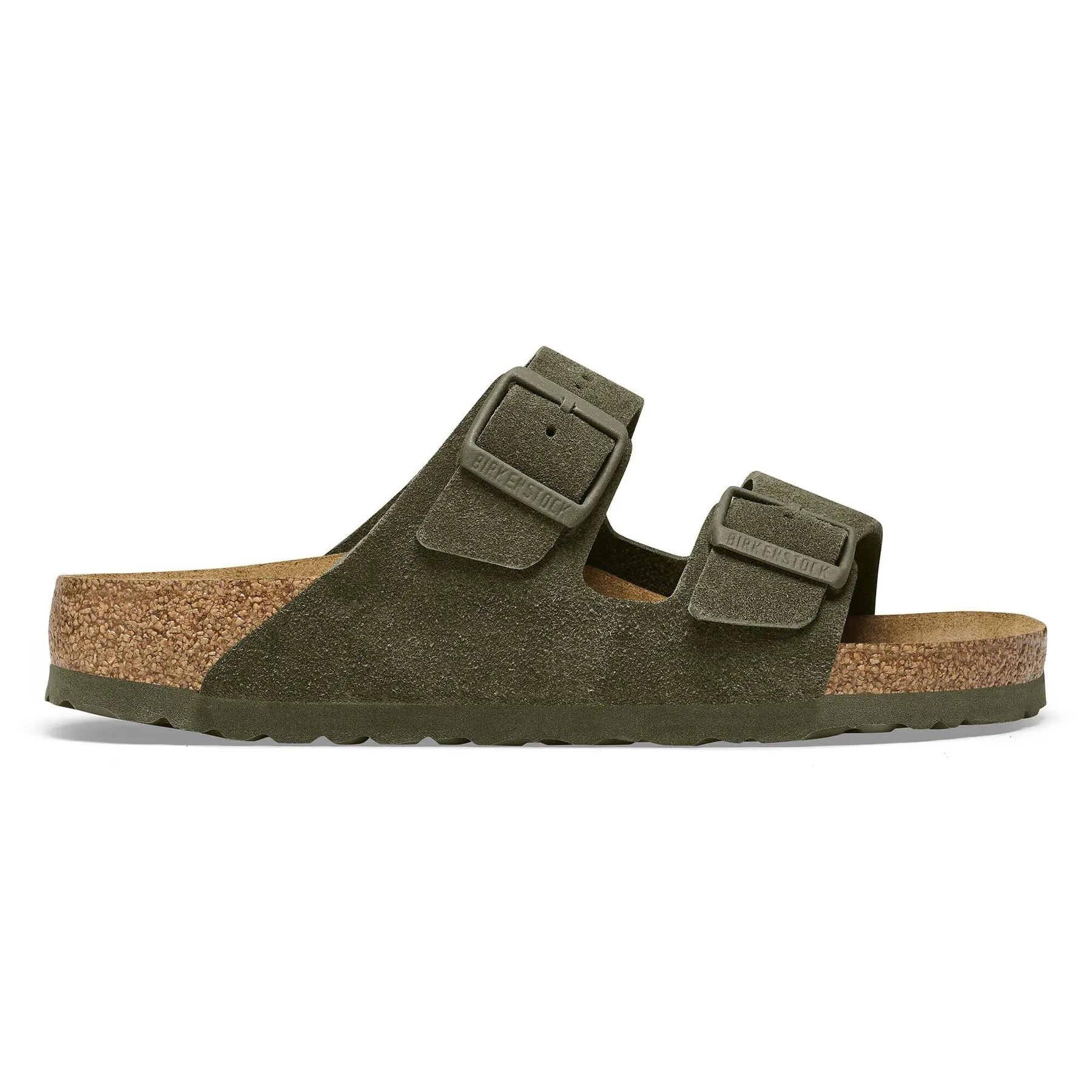 Sandali in pelle scamosciata Birkenstock Arizona