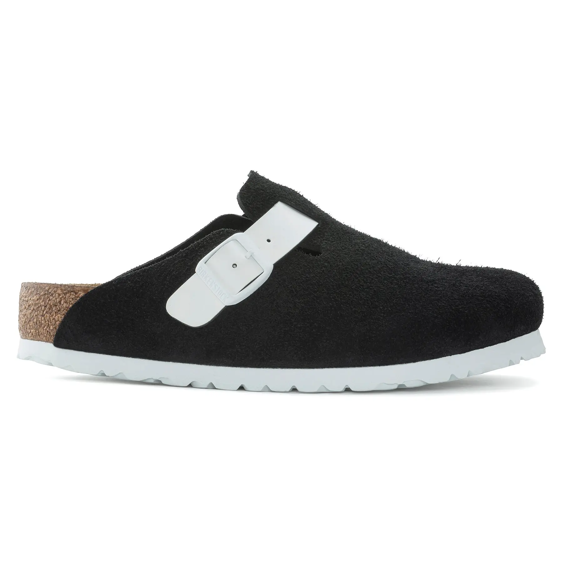 Ciabatte Birkenstock Boston Suede Leather/Birko-Flor