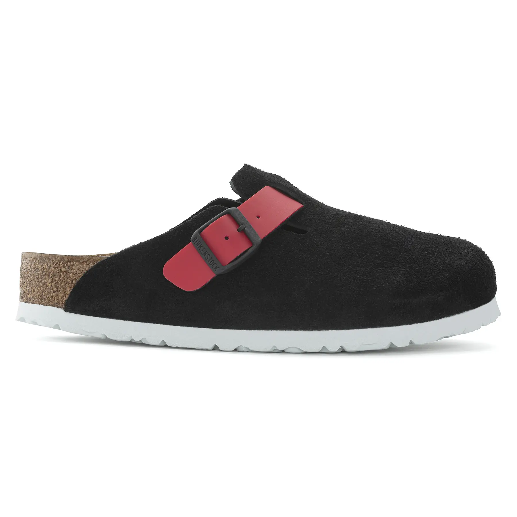 Ciabatte Birkenstock Boston Suede Leather/Birko-Flor