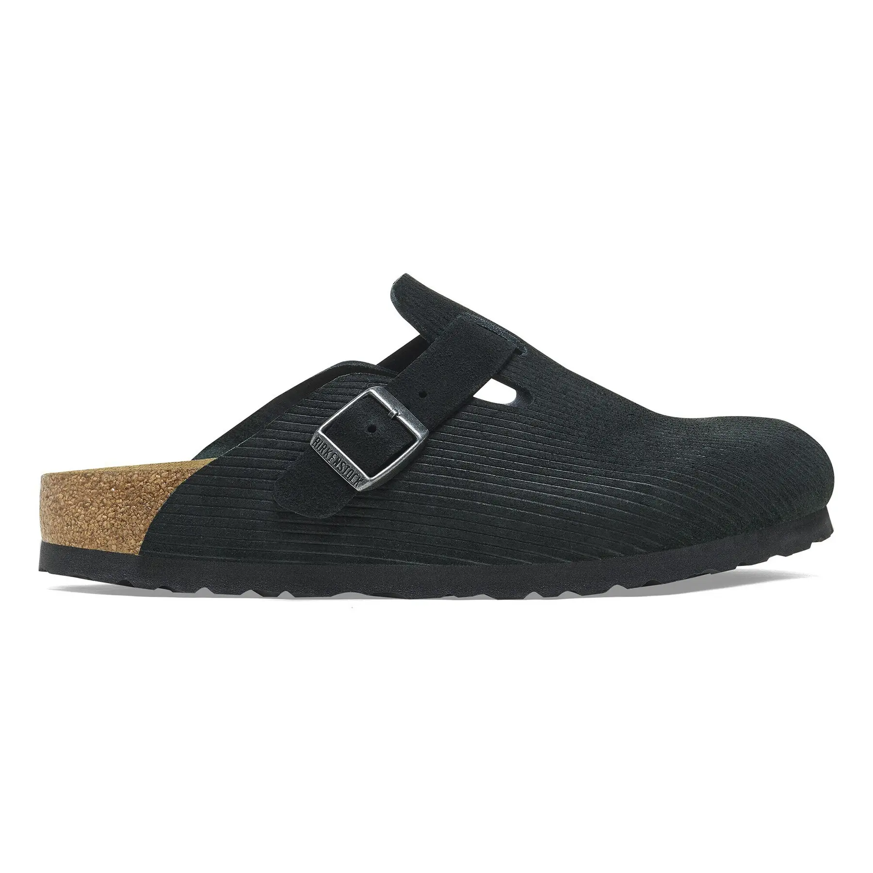 Zoccoli in pelle scamosciata Birkenstock Boston