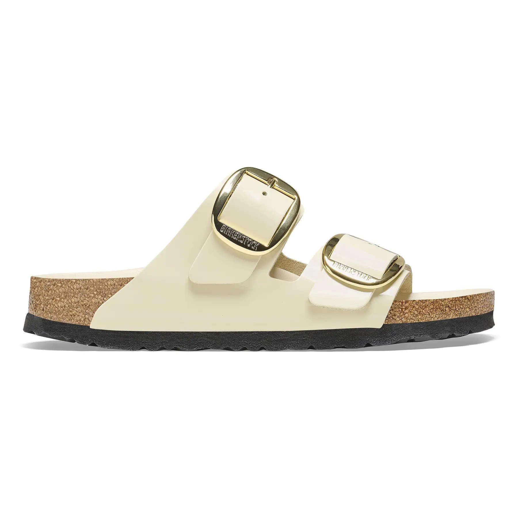 Ciabatte in pelle naturale donna Birkenstock Arizona Big Buckle