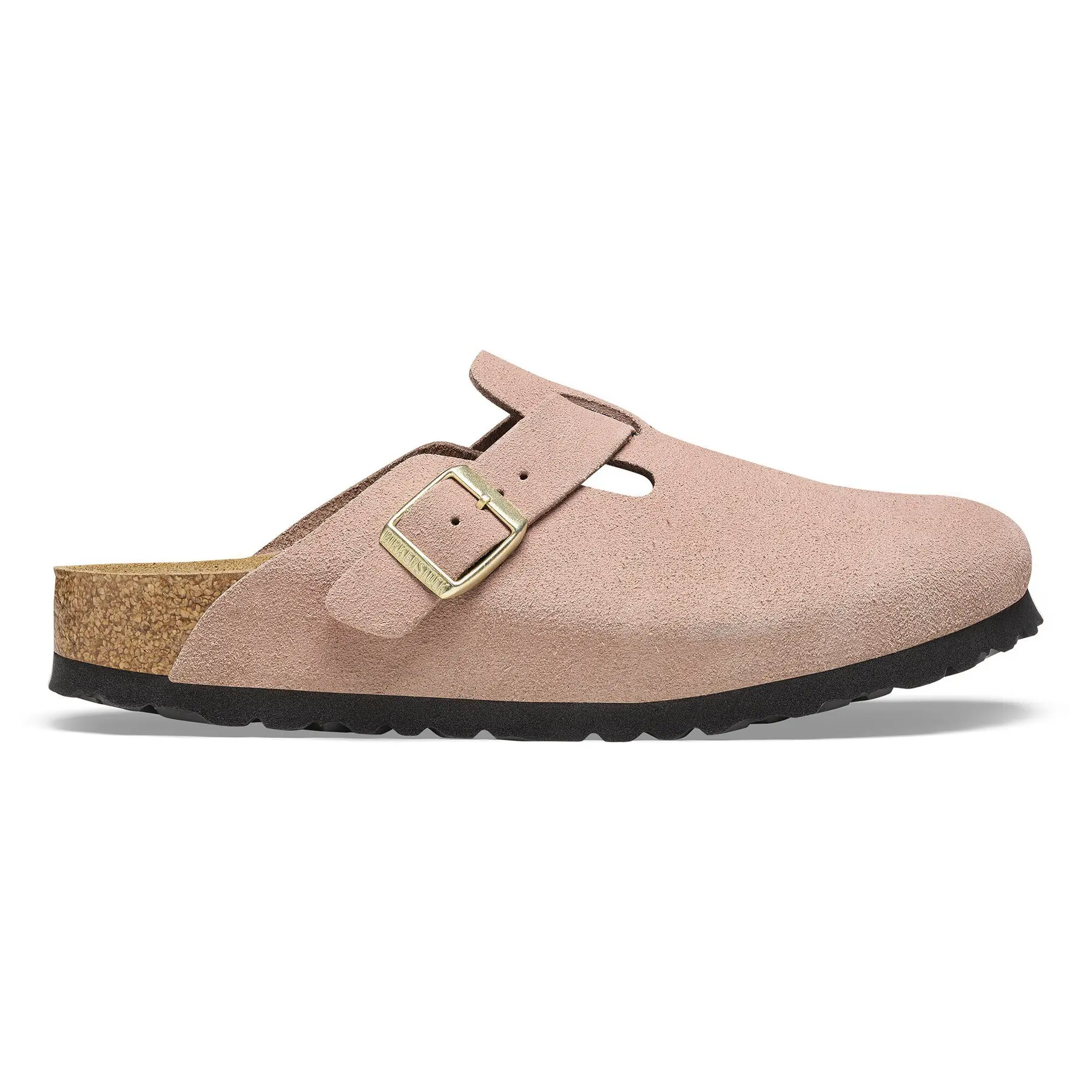 Sabot in pelle scamosciata Birkenstock Boston