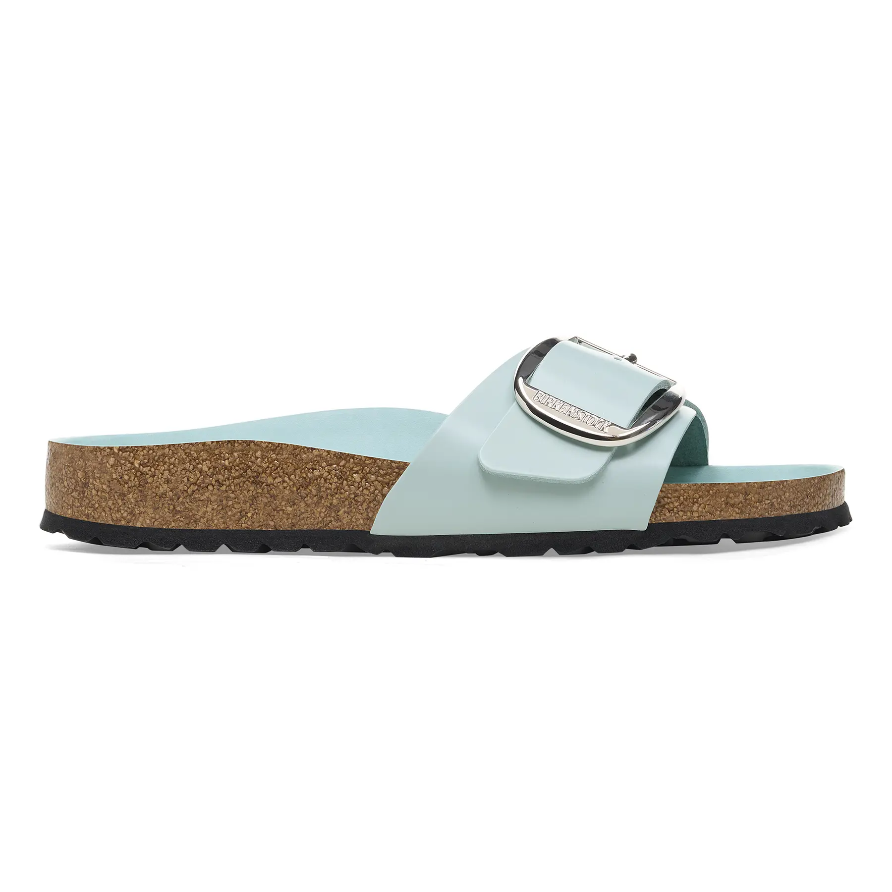 Sandali da donna Birkenstock Madrid Big Buckle Natural Leather Patent