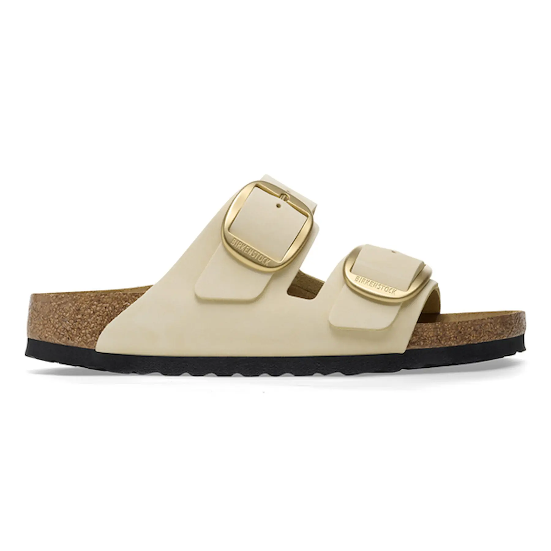 Ciabattine da donna Birkenstock Arizona Big Buckle Nubuck Leather