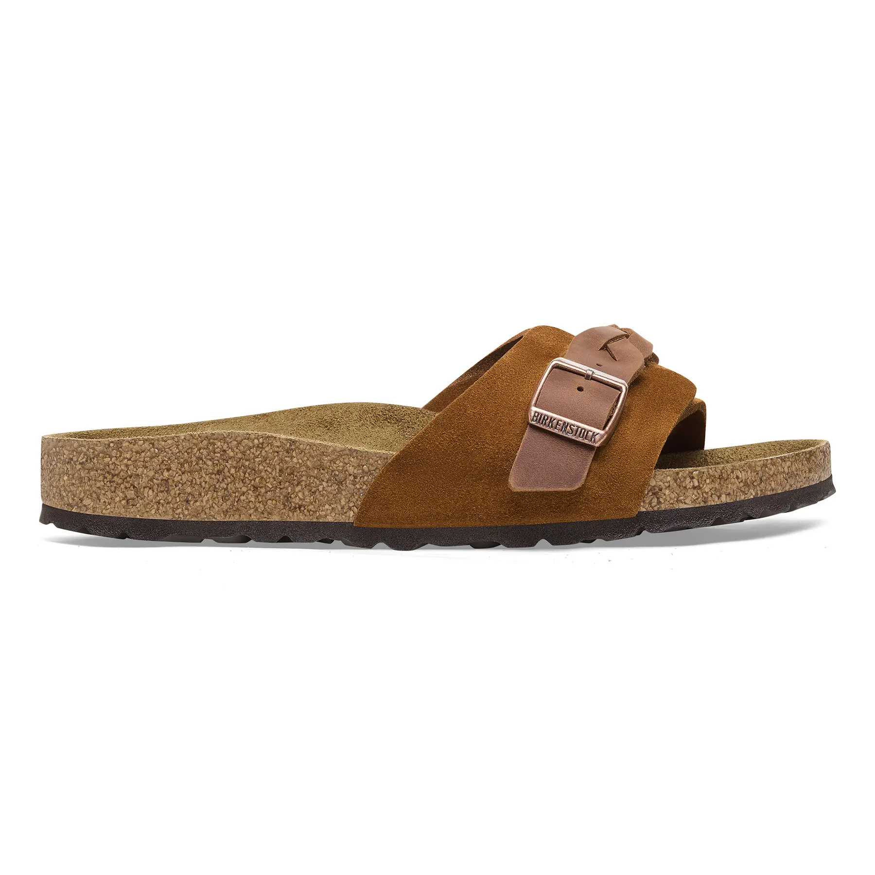 Sandali da donna Birkenstock Oita Braided Suede Leather
