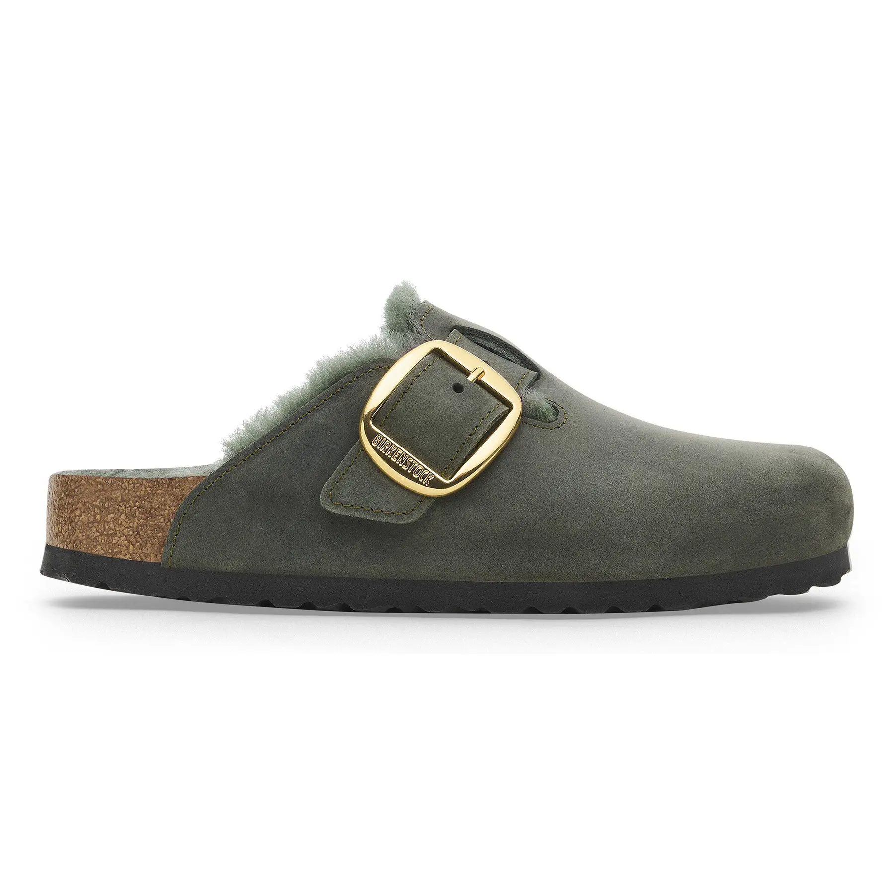 Sabot da donna Birkenstock Big Buckle Shearling