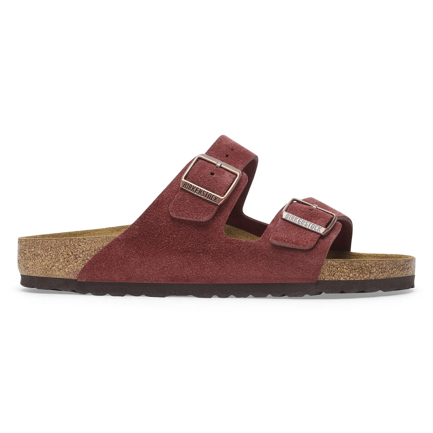 Sandali in pelle scamosciata Birkenstock Arizona