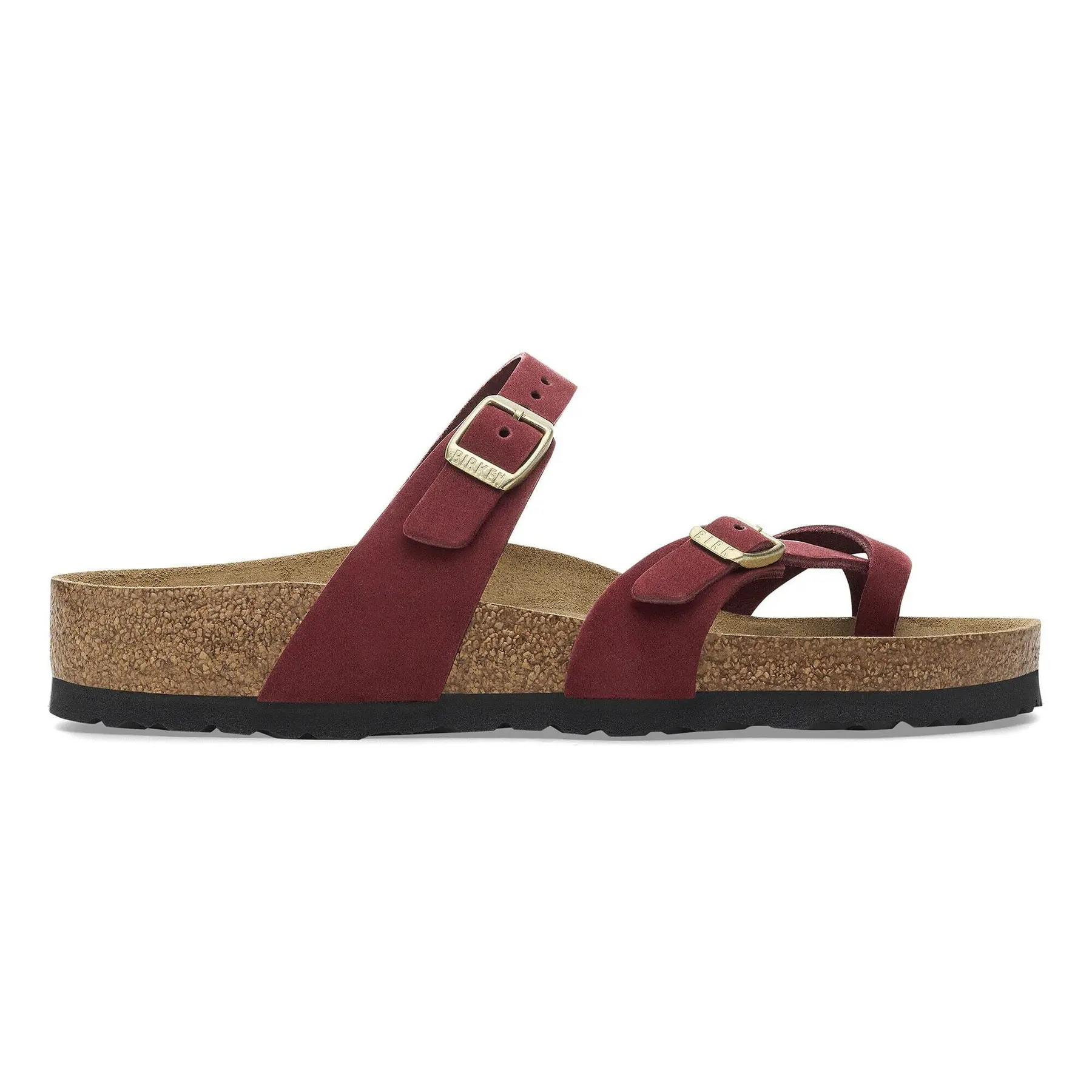 Infradito da donna Birkenstock Mayari Soft Footbed Nubuck Leather