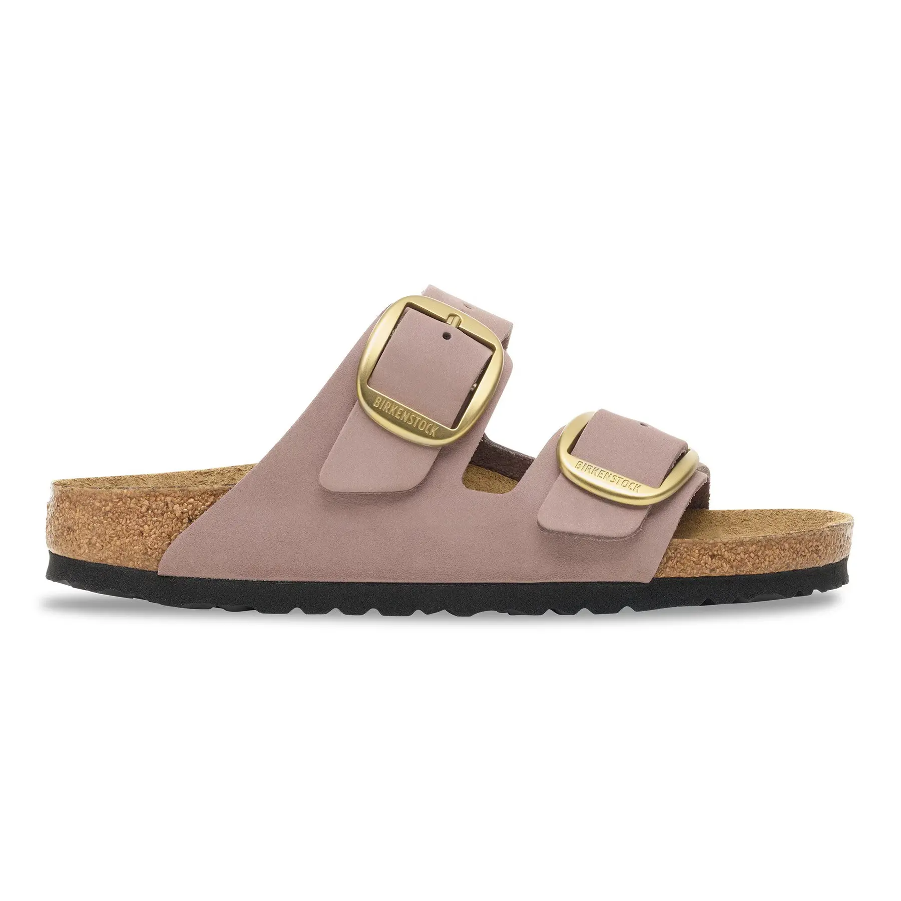 Sandali in pelle con fibbia grande donna Birkenstock Arizona