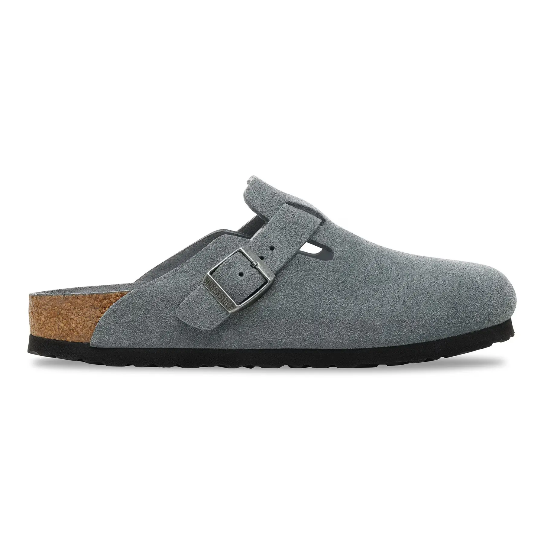 Sandali in pelle scamosciata Birkenstock Boston