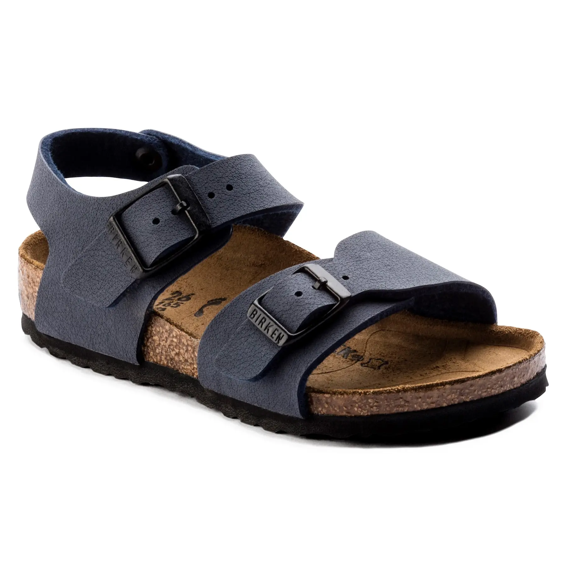 Sandali in pelle nabuk per bambini  New York Birko-Flor