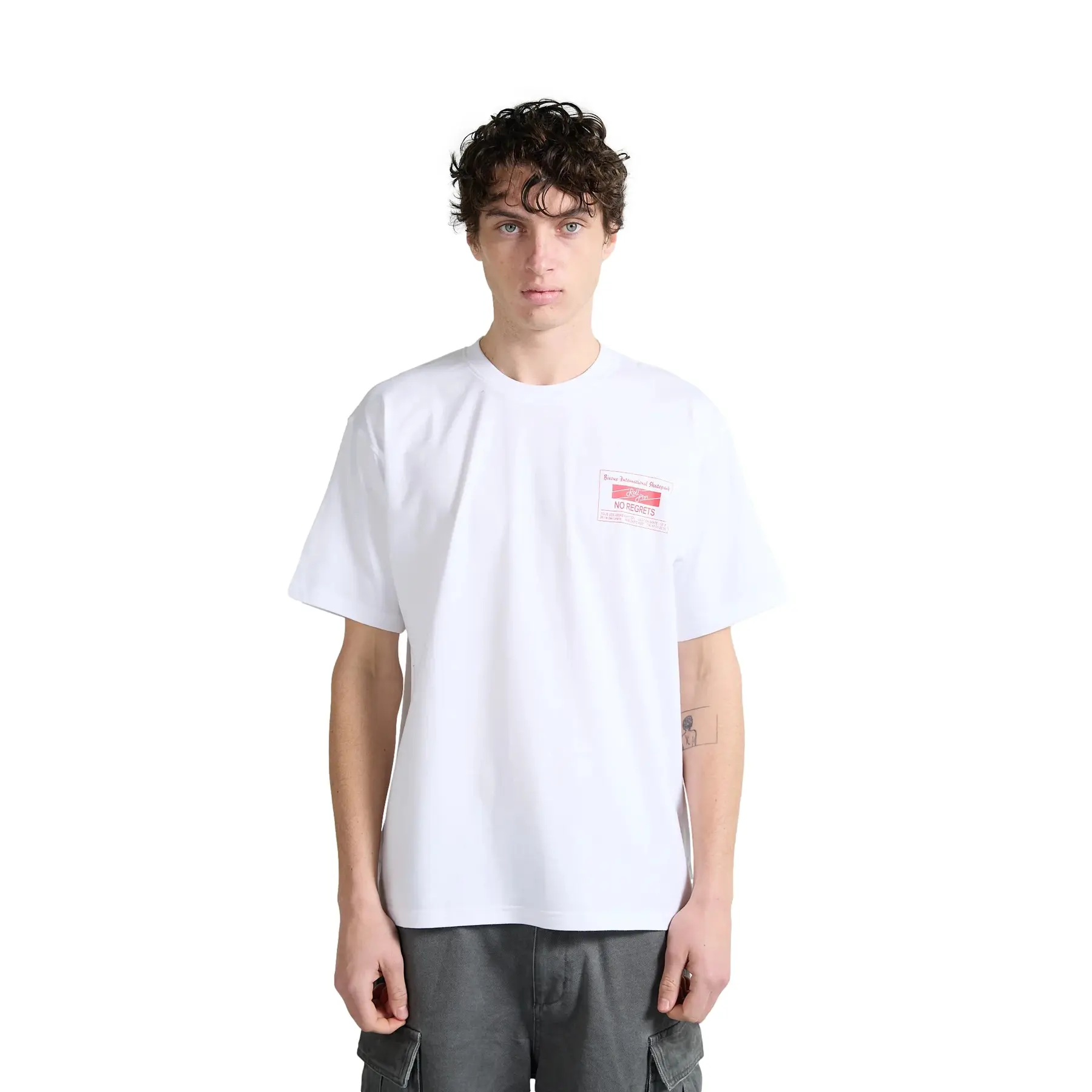 T-shirt Bisous Skateboards Roll Star