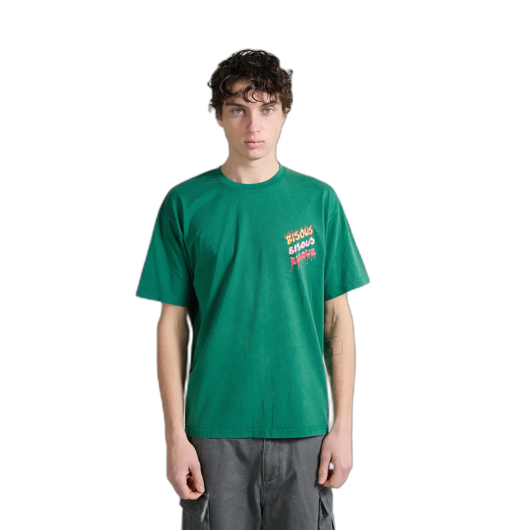 T-shirt Bisous Skateboards Hot Blood