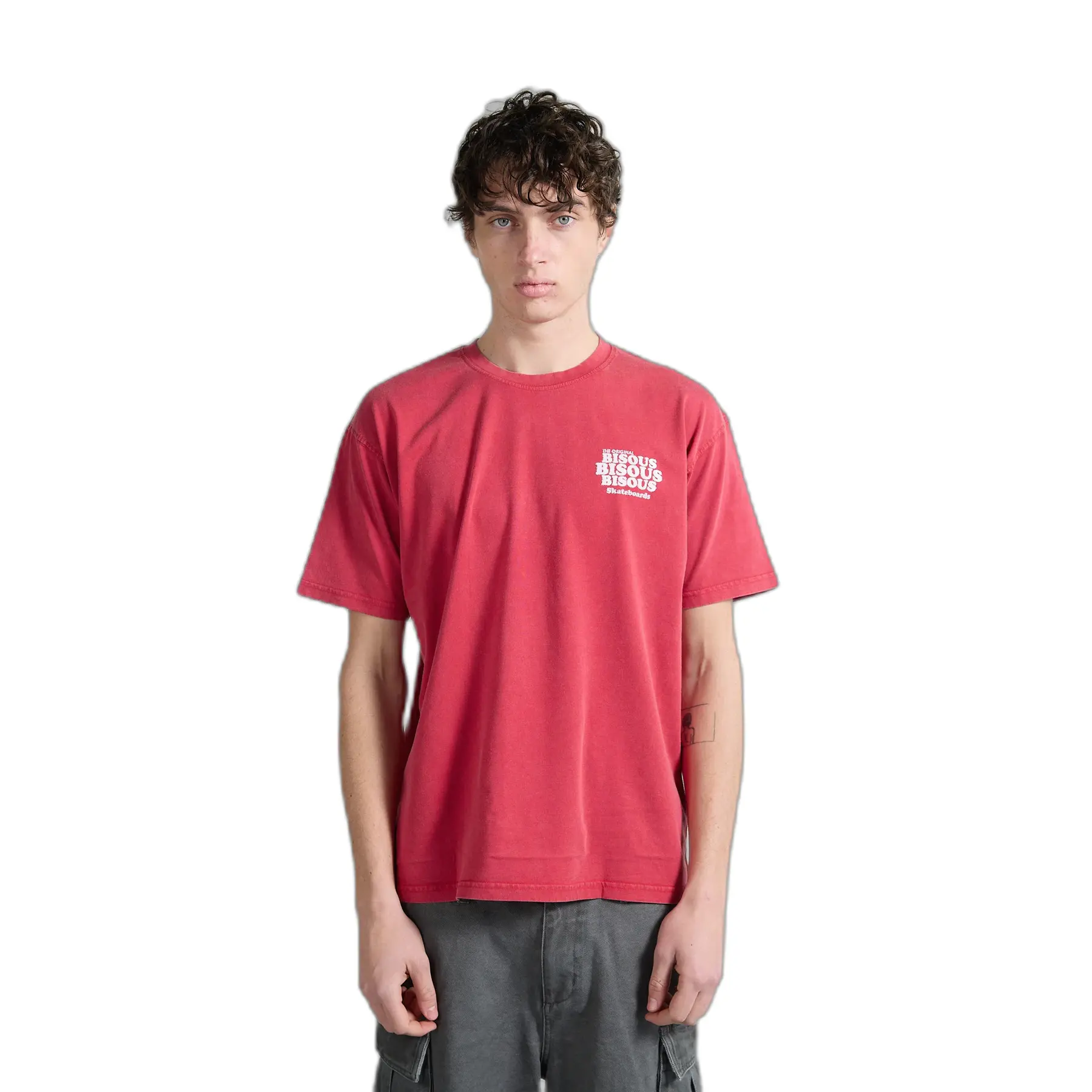T-shirt Bisous Skateboards Grease Harvard