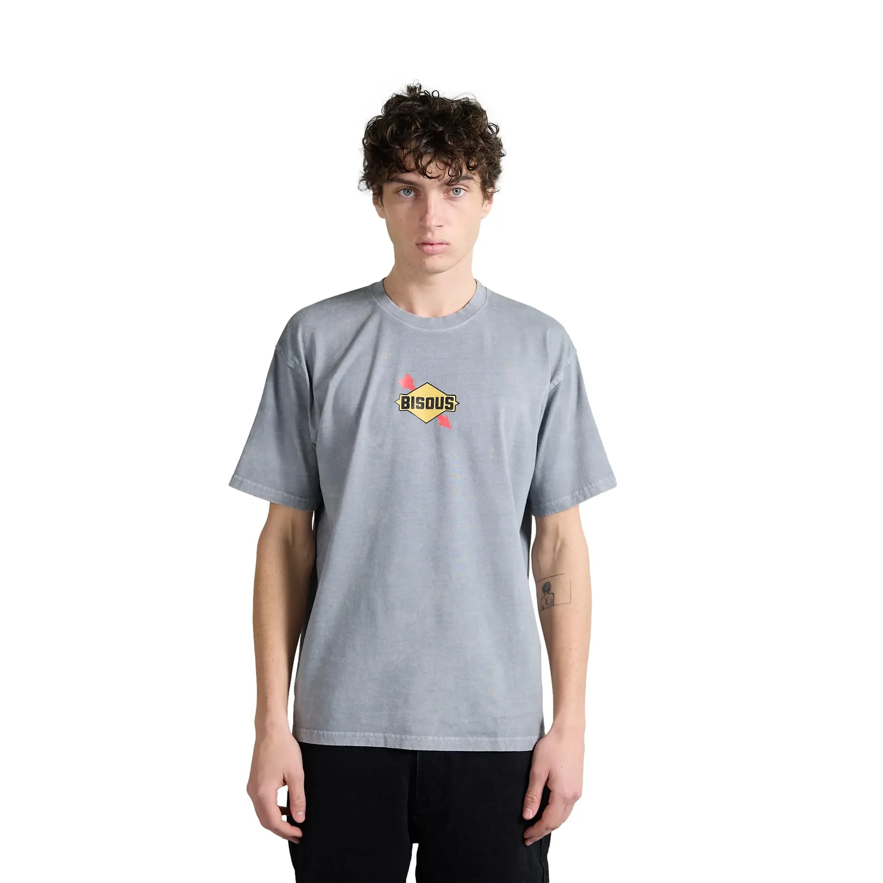 T-shirt Bisous Skateboards Techno