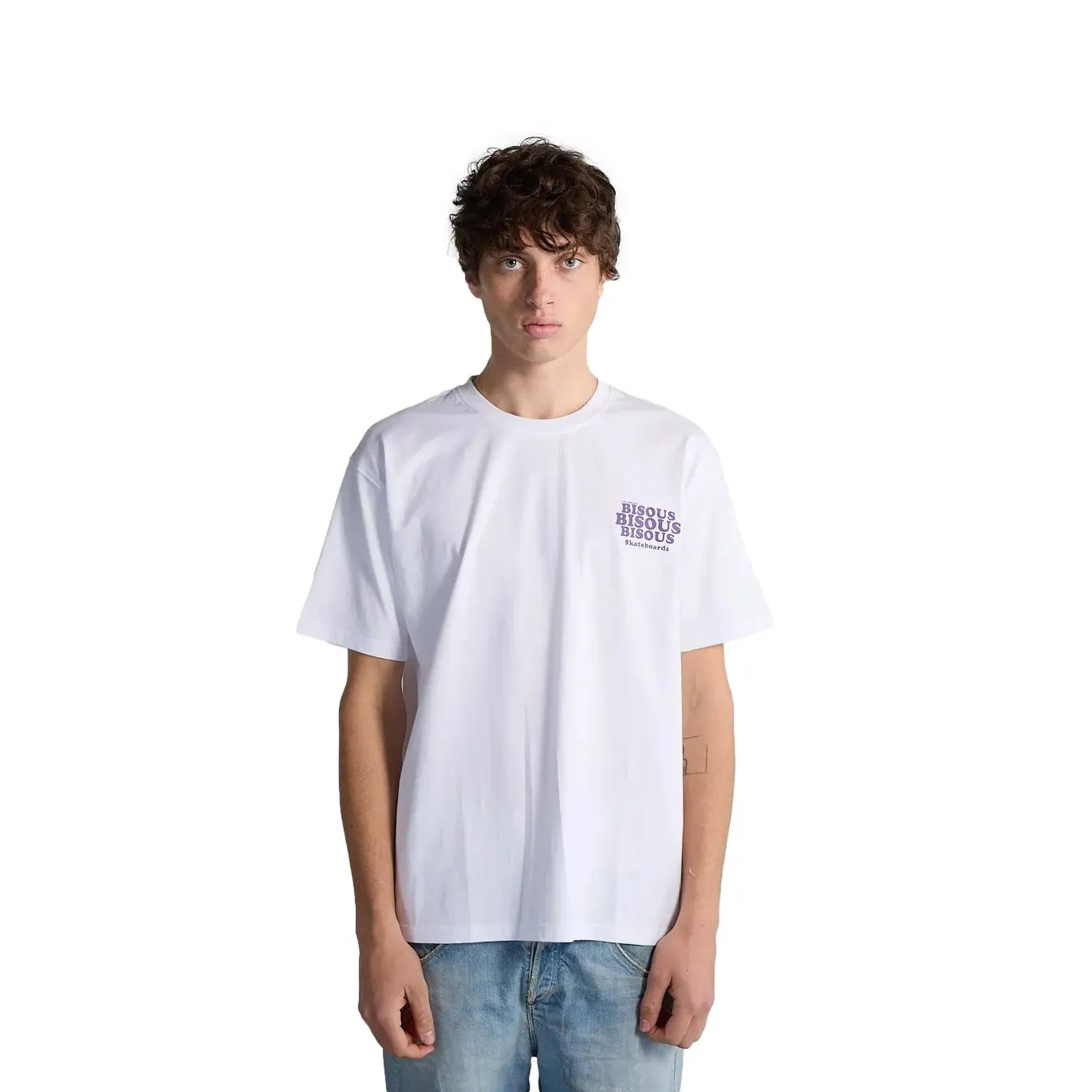 Comfortabele T-shirt Bisous Skateboards Grease