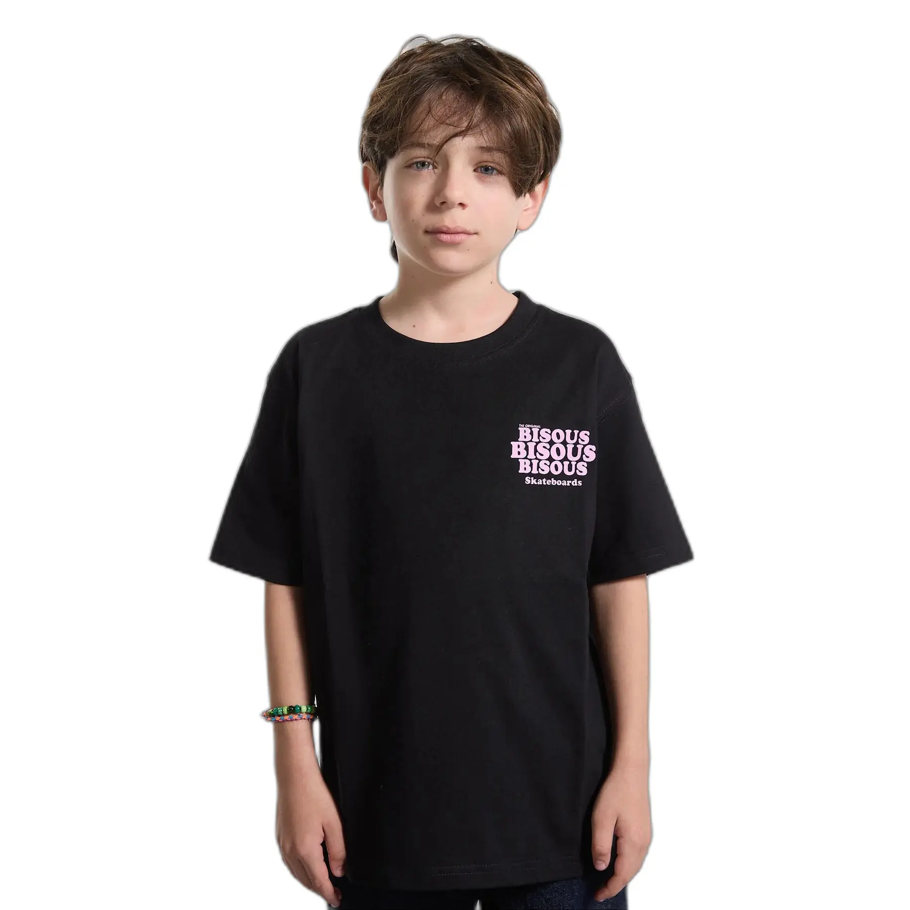 T-shirt kind Bisous Skateboards Grease