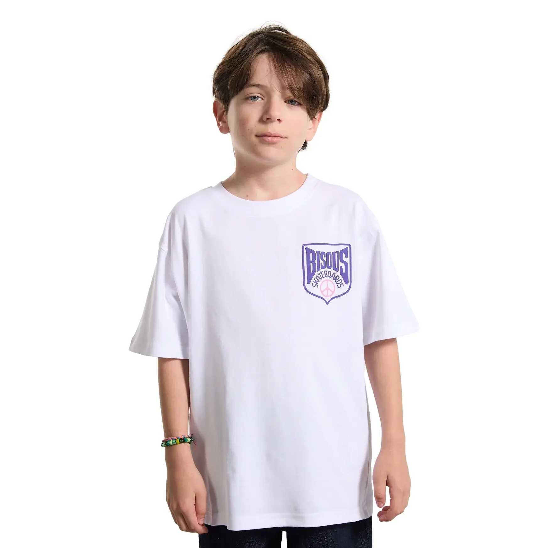 T-shirt kind Bisous Skateboards Blason