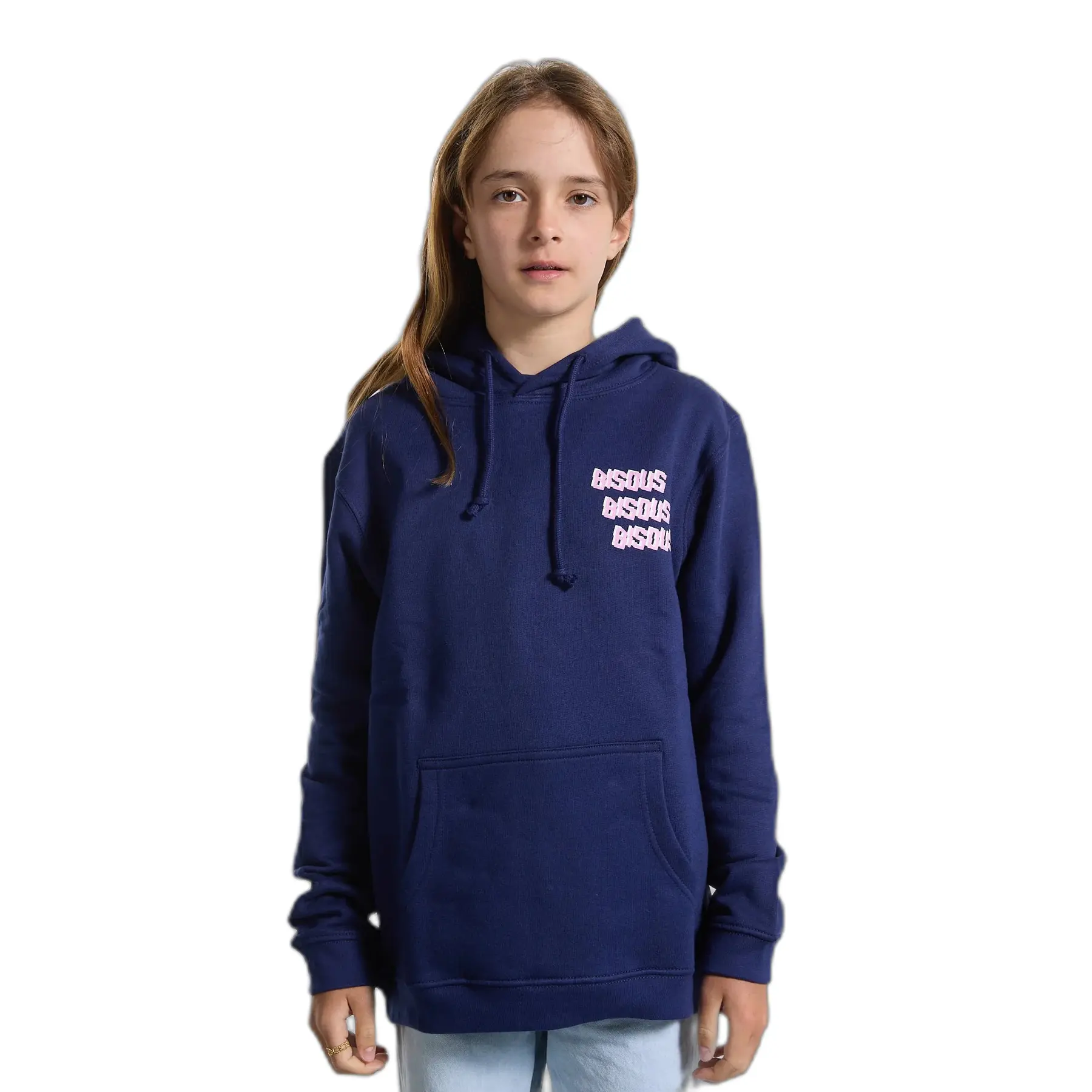 Girl hoodie Bisous Skateboards X3