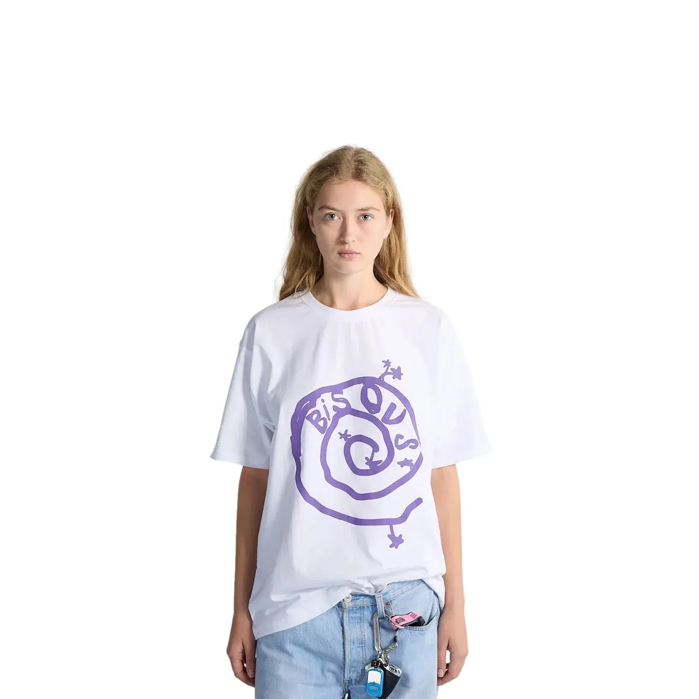 T-shirt Bisous Skateboards Spiral