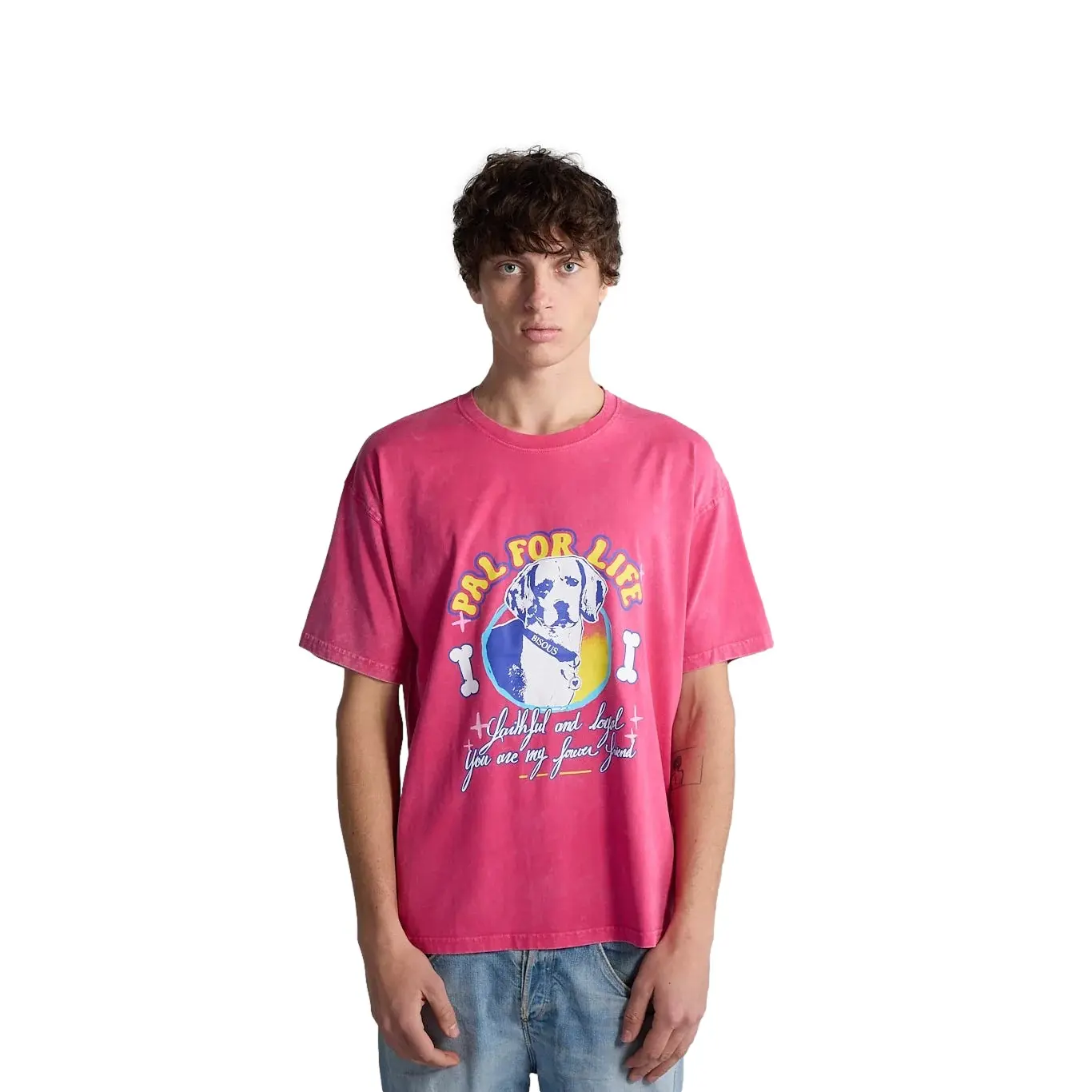T-shirt Bisous Skateboards Pal 4 Life