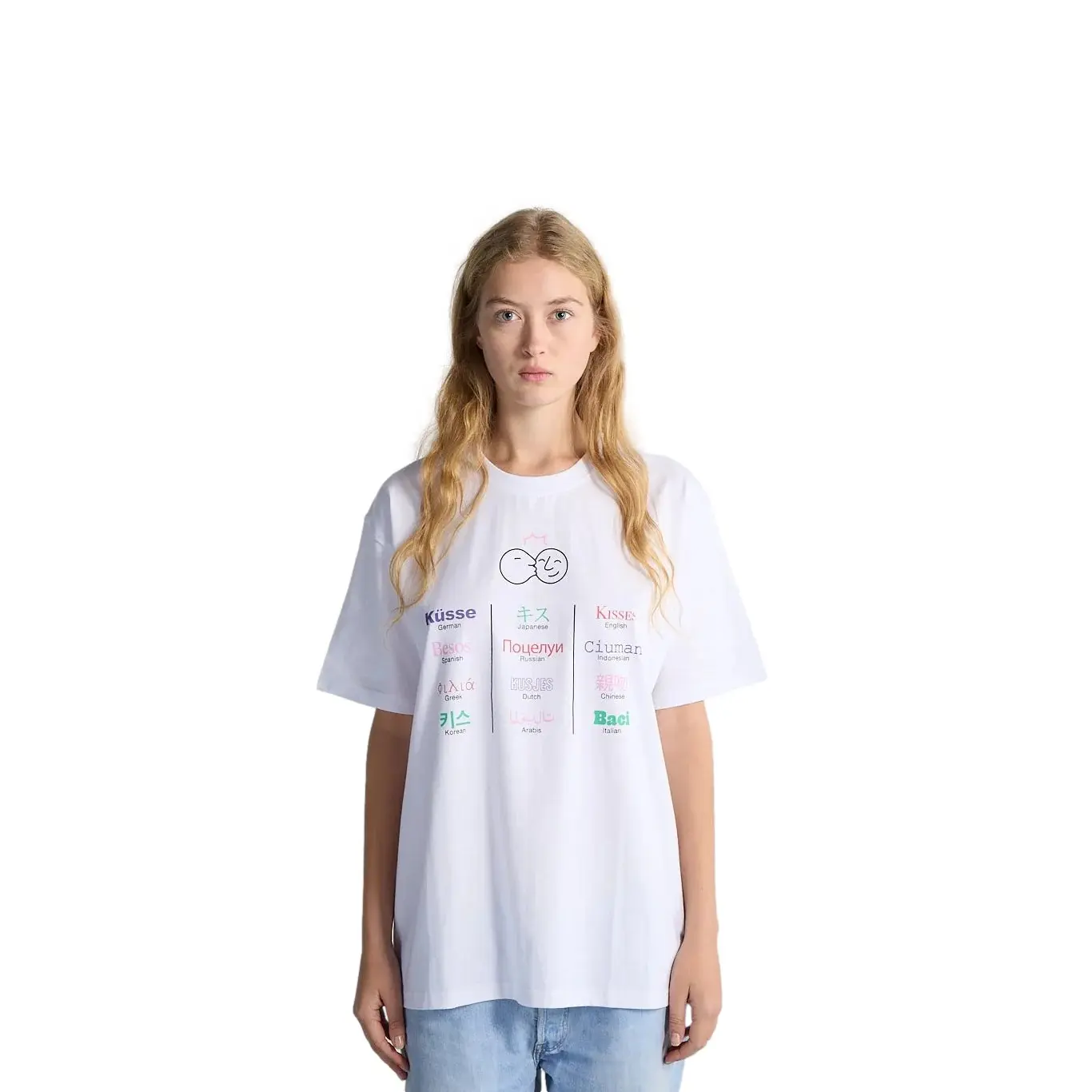 T-shirt Bisous Skateboards Body Language