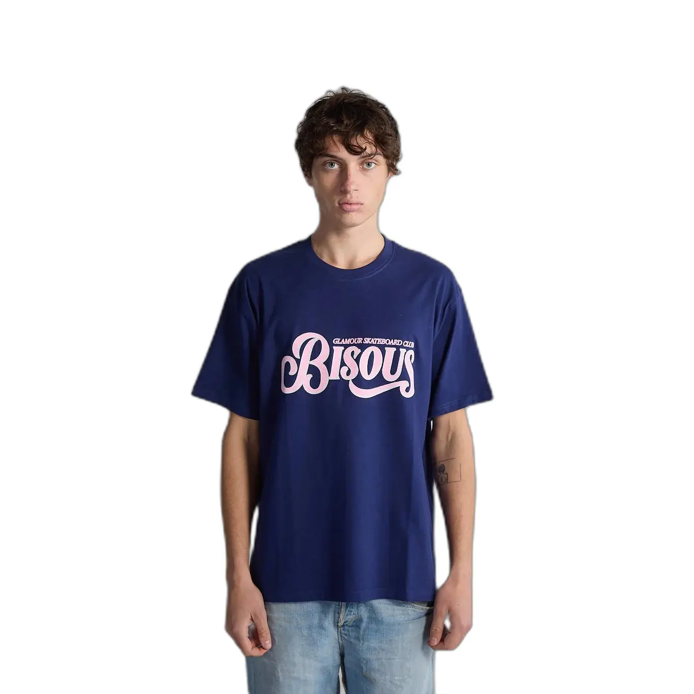 T-shirt Bisous Skateboards Glamour