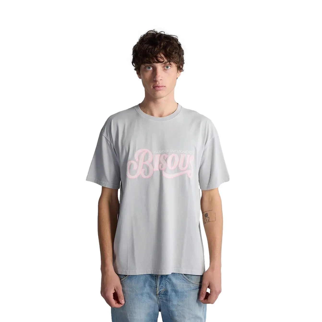 T-shirt Bisous Skateboards Glamour