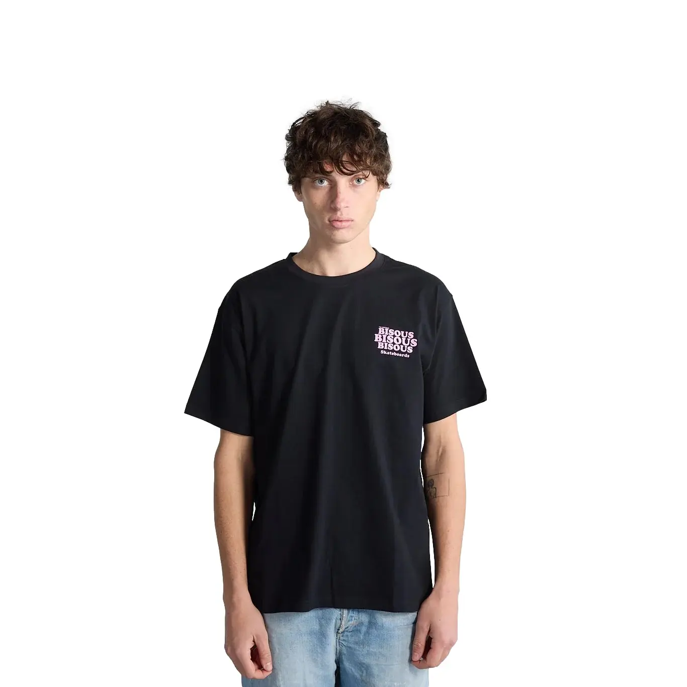 Bisous Skateboards  T-shirt Korte Mouw T-shirt Grease