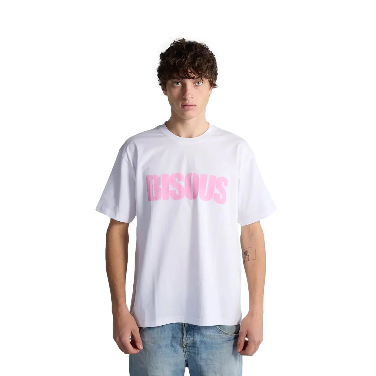 T-shirt Bisous Skateboards Pochoir