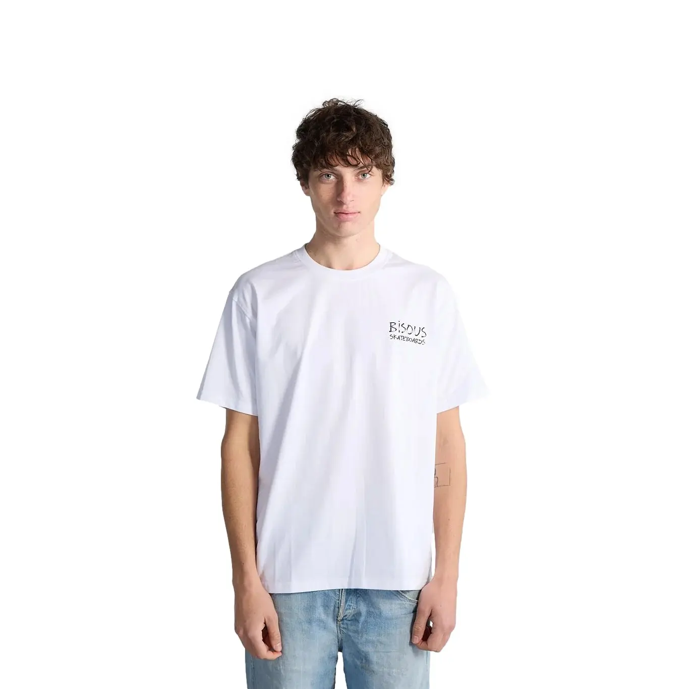 T-shirt Bisous Skateboards Feutre