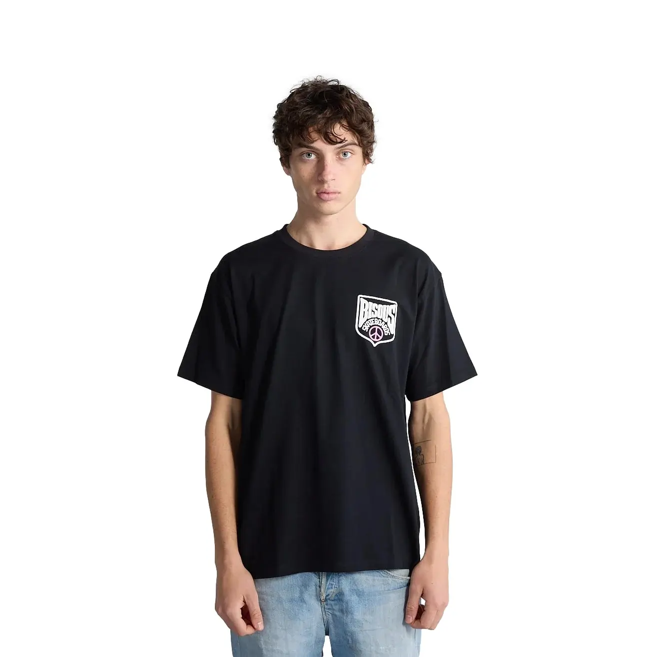 T-shirt Bisous Skateboards Blason