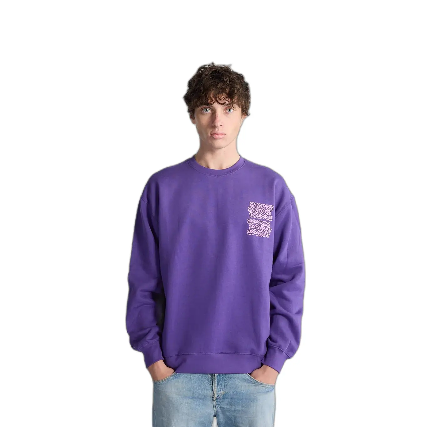 Sweaters Bisous Skateboards Crewneck Slime