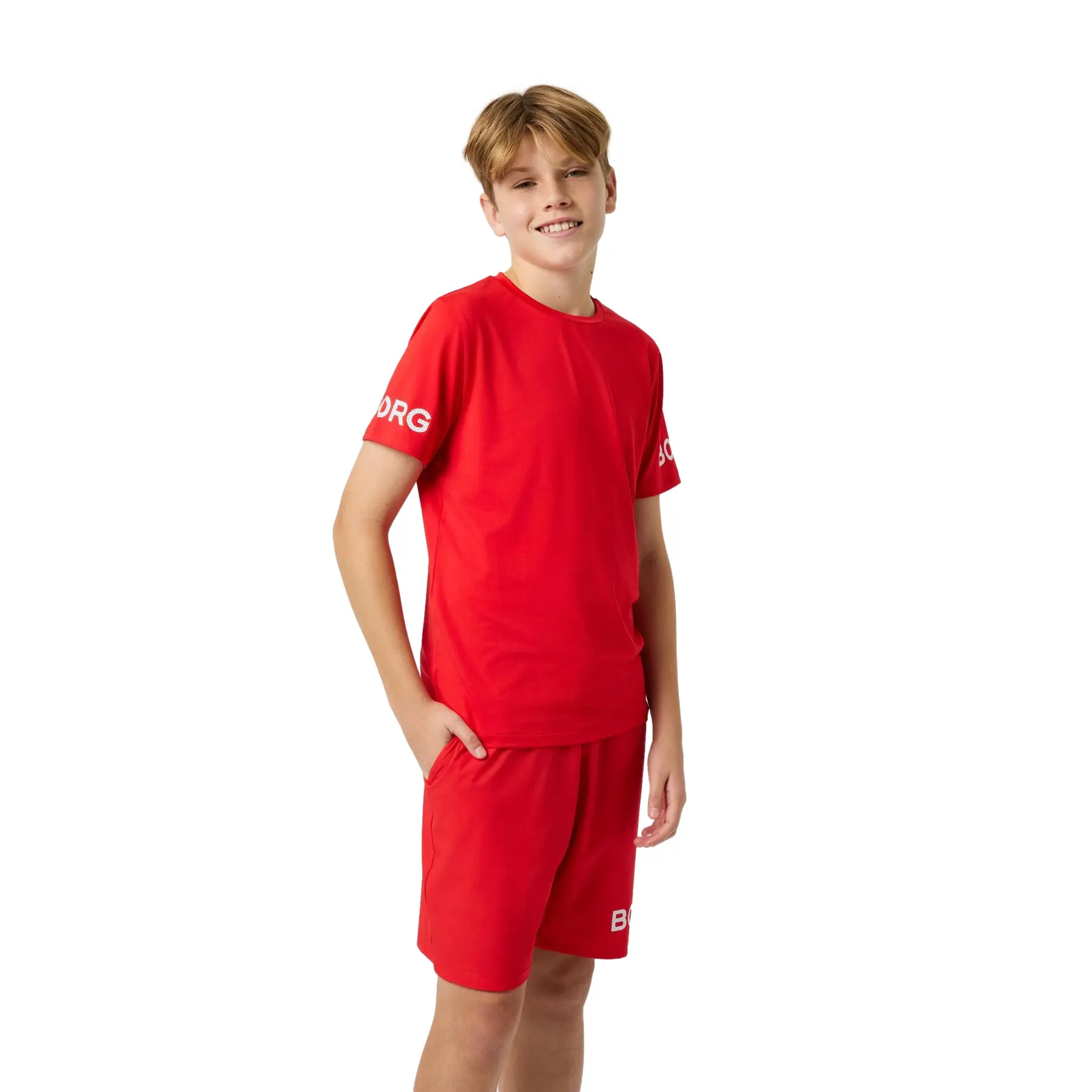 Bjorn Borg BORG T-SHIRT FLAME SCARLET 10004128-rd065
