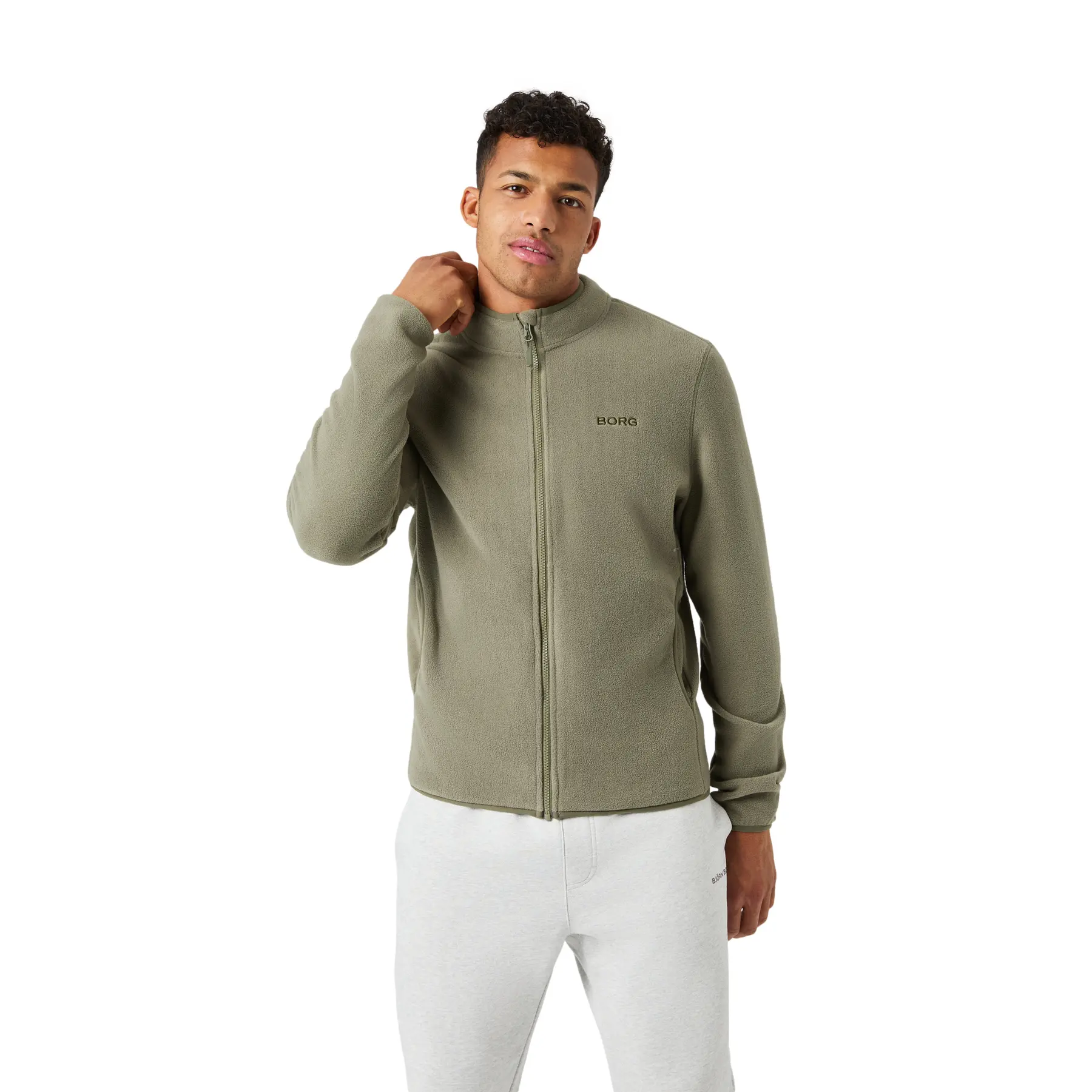 1/2 zip in pile Björn Borg