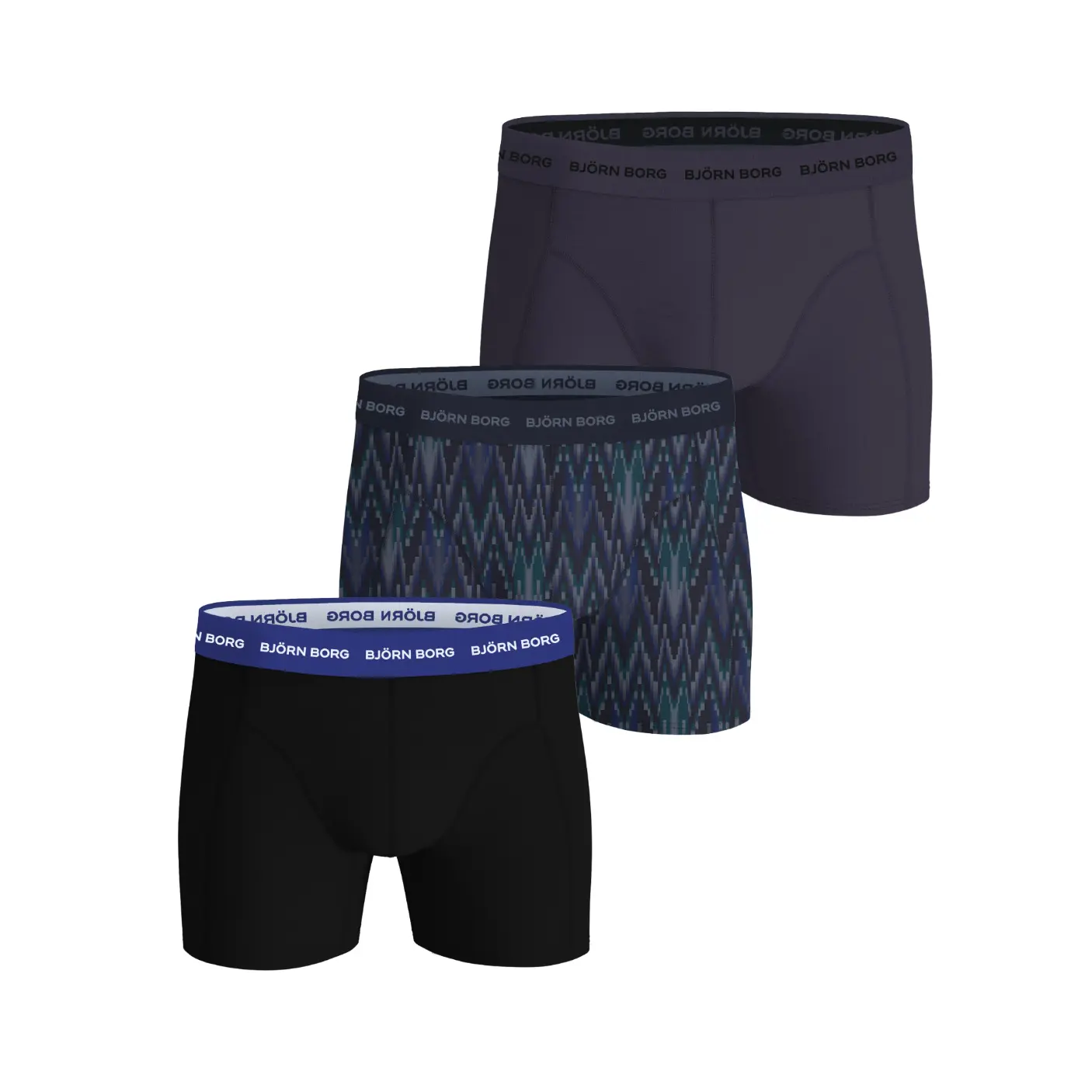 Iconische stretchkatoenen boxershorts Björn Borg (x3)
