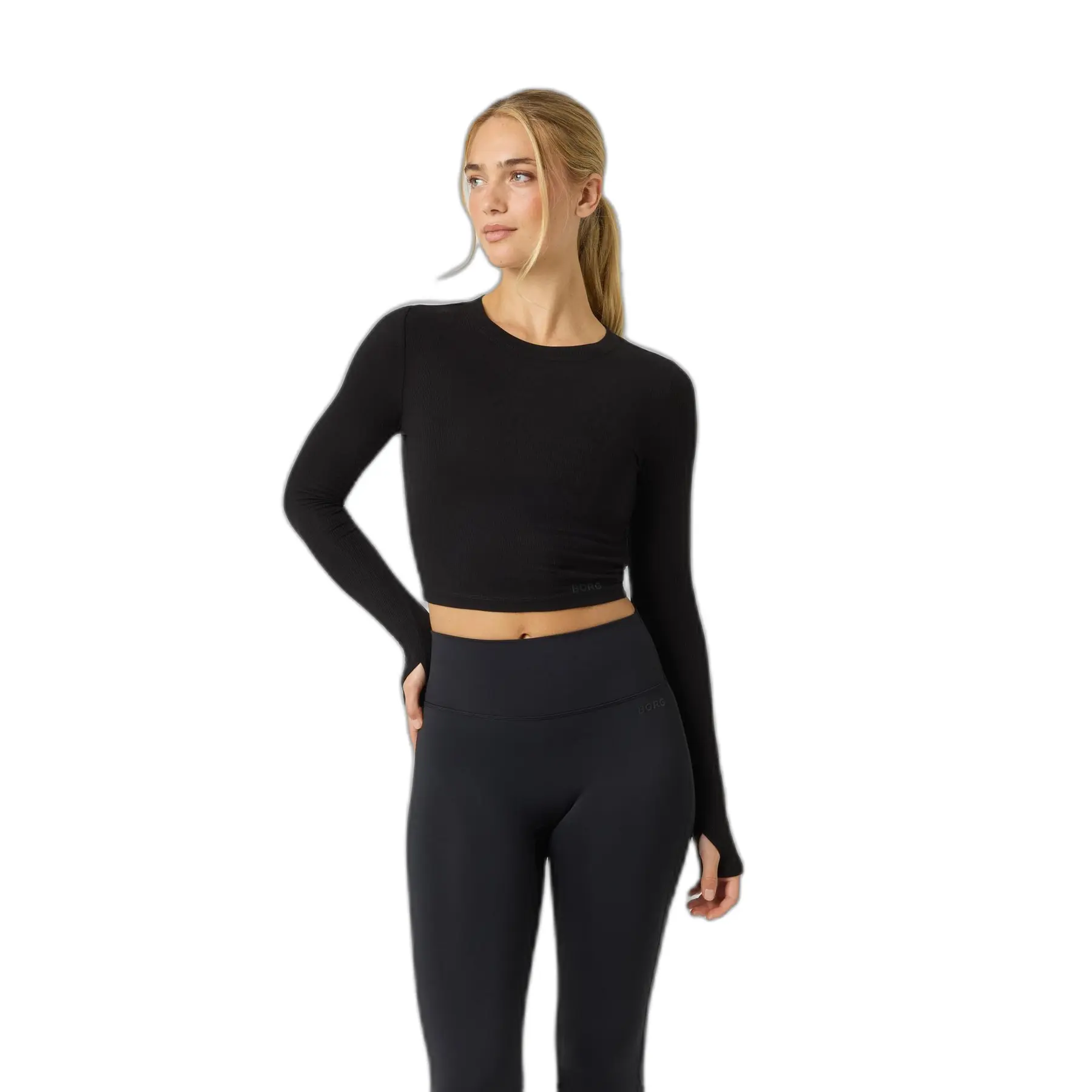 Dames-T-shirt met lange mouwen Björn Borg Studio