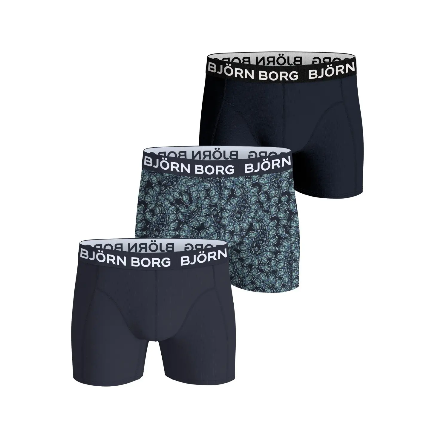 Gemengde katoen boxer Björn Borg Bamboo (x3)