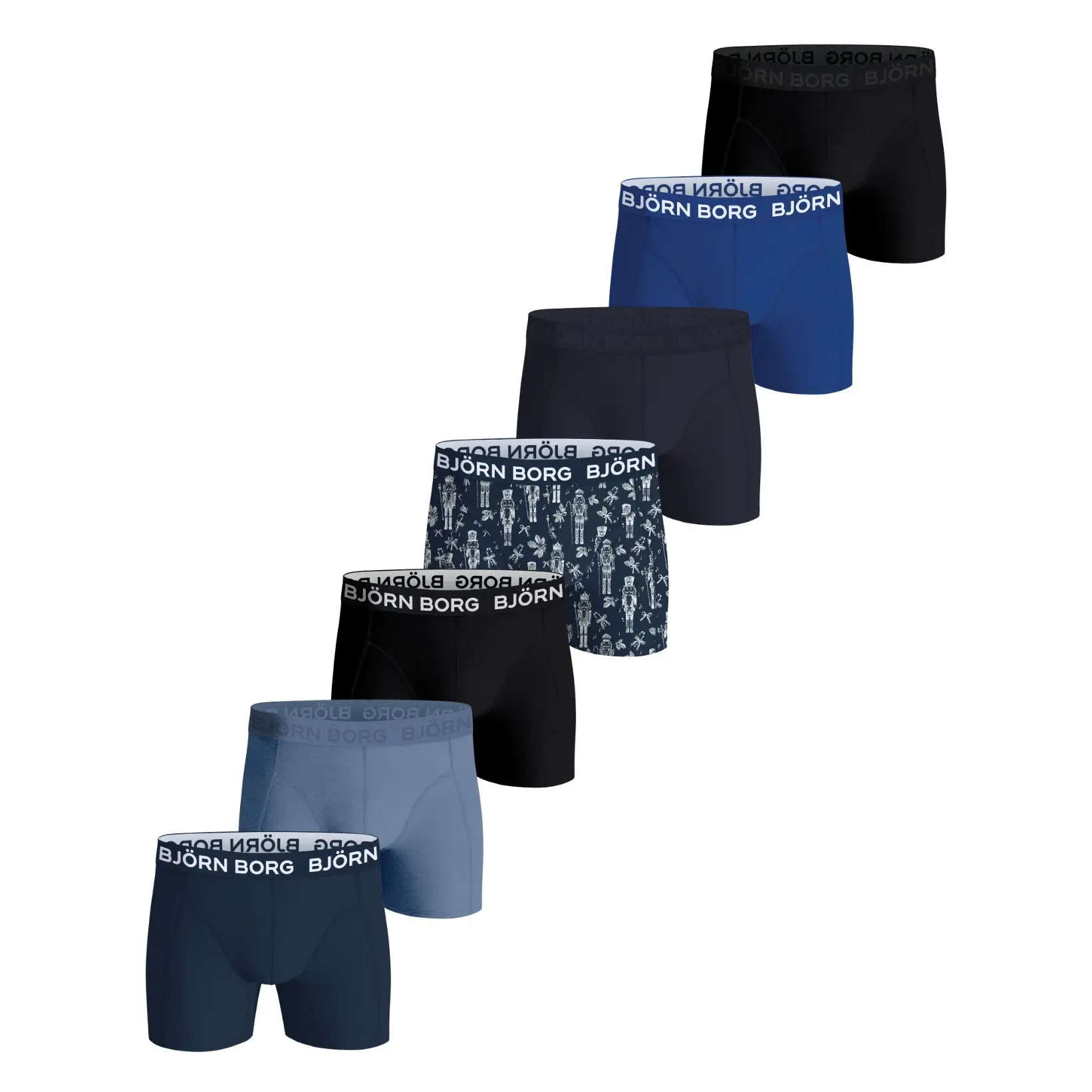 Boxer in cotone elasticizzato Björn Borg (x7)