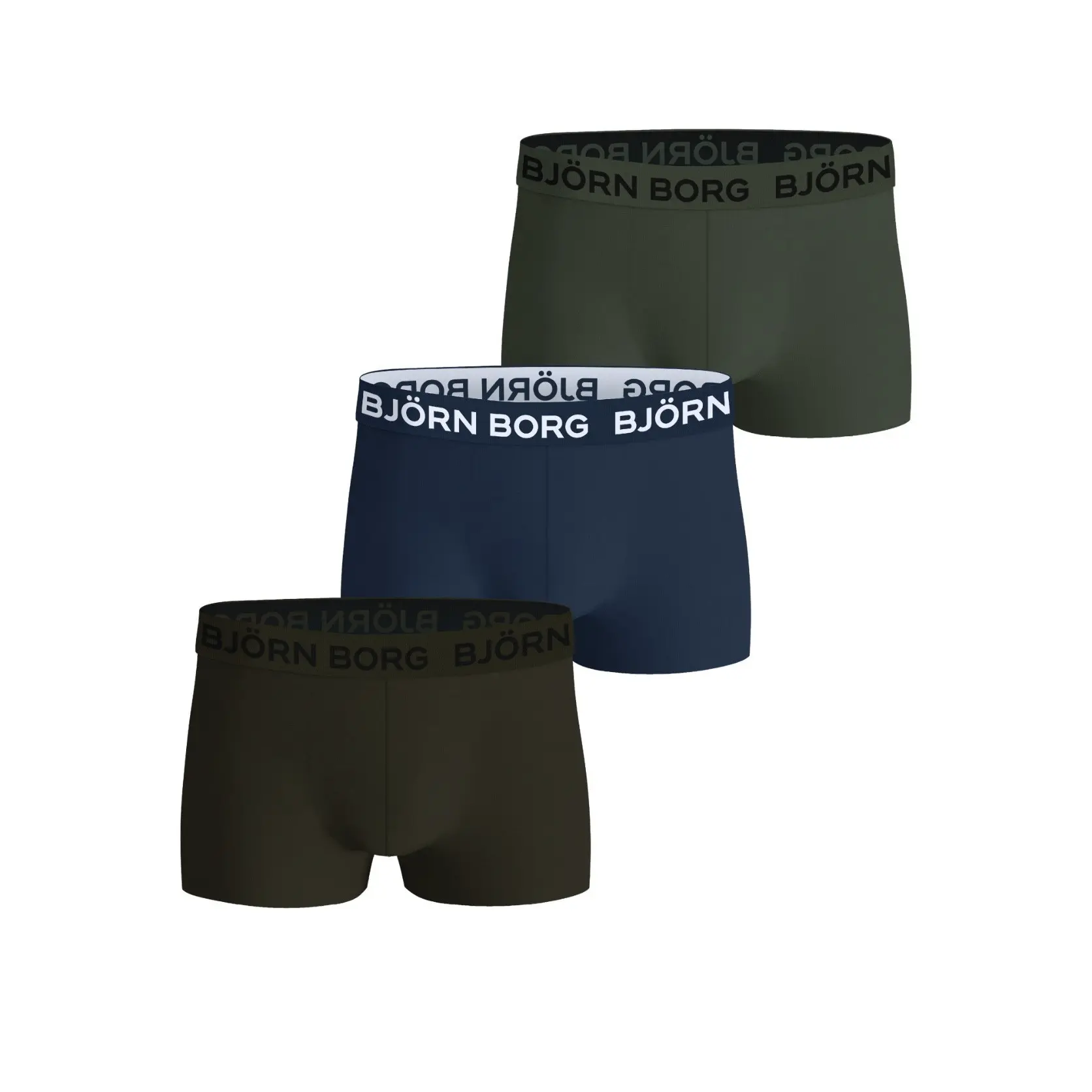 Boxer in cotone elasticizzato Björn Borg (x3)