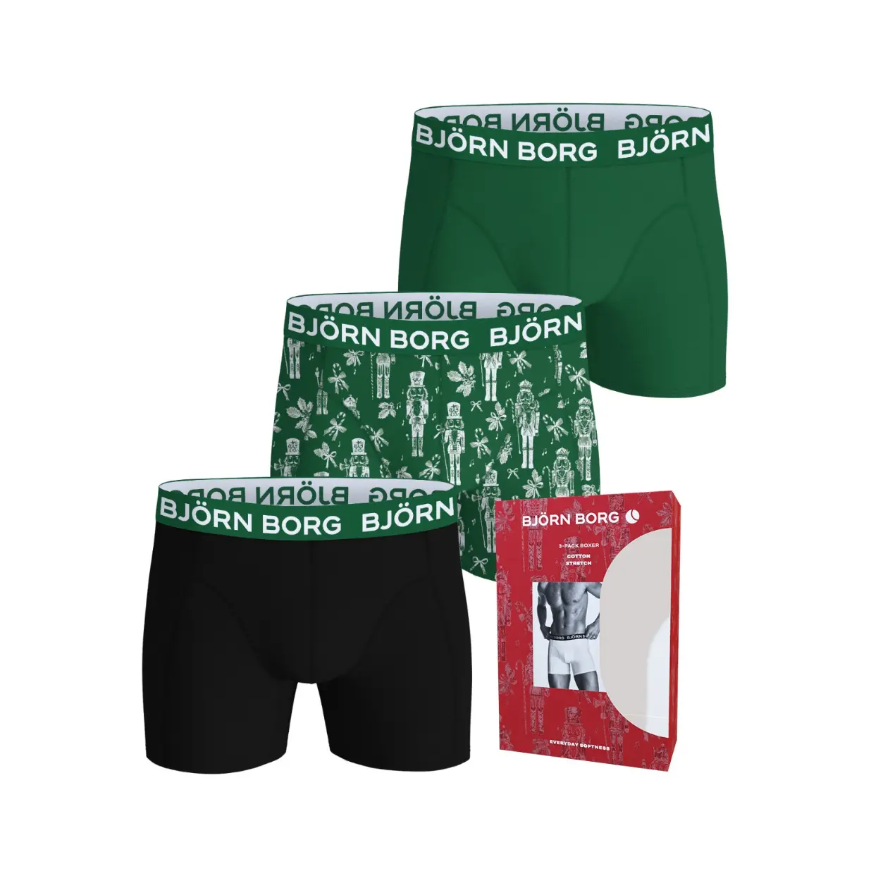 Rekbare Boxer Björn Borg (x3)